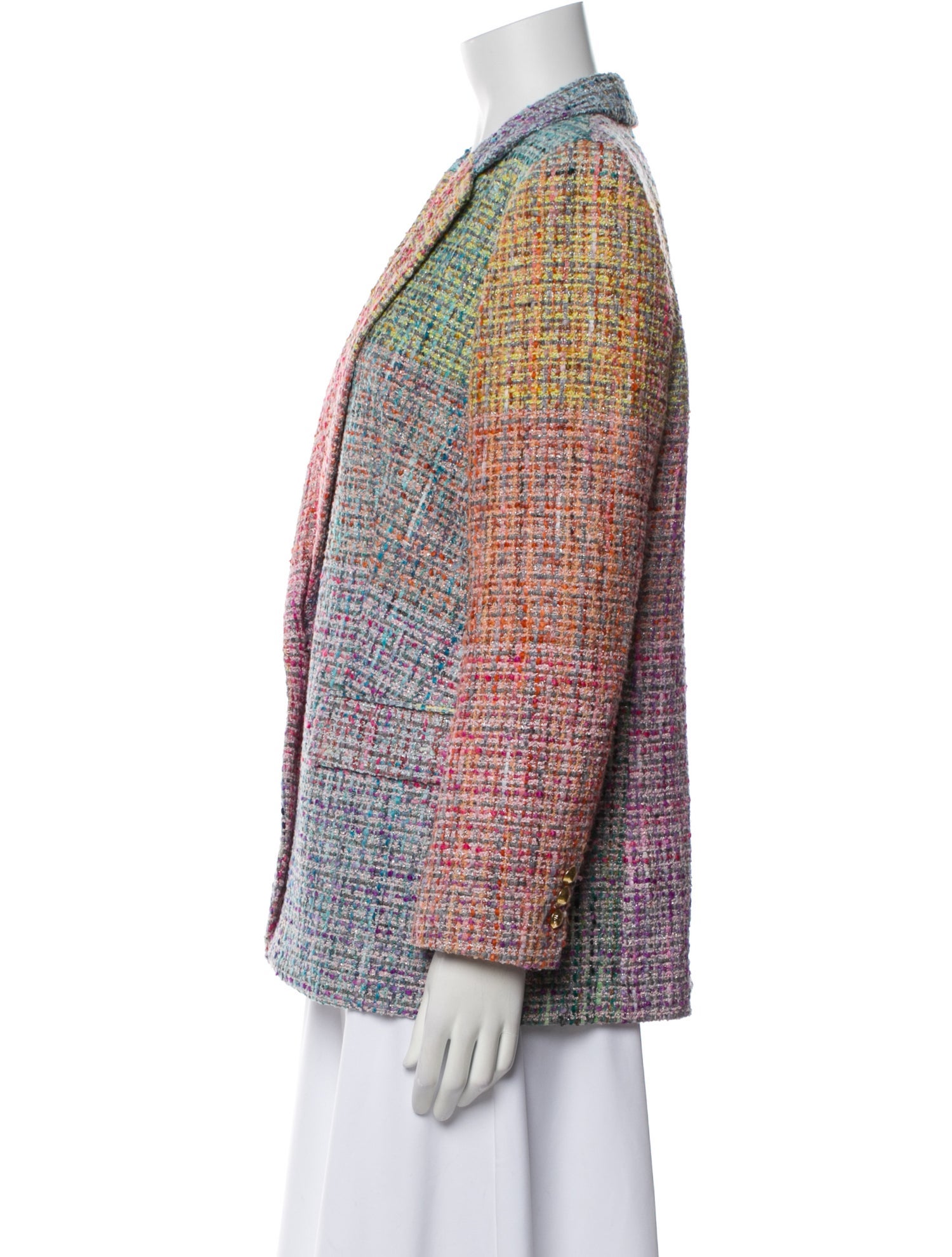 Escada Tweed Pattern Blazer