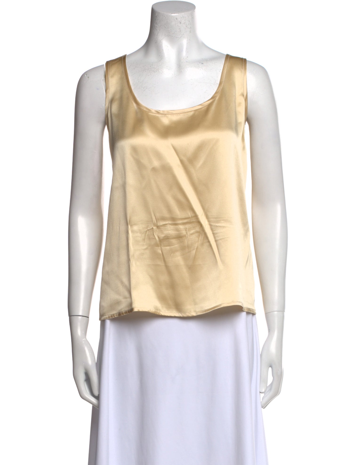 Escada Silk Scoop Neck Top