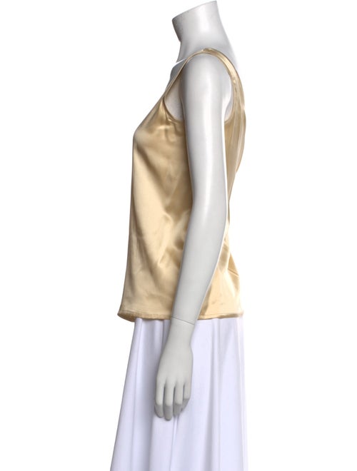 Escada Silk Scoop Neck Top