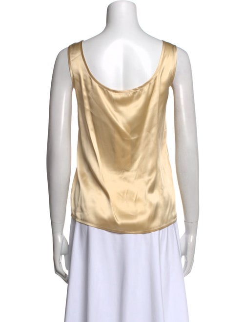 Escada Silk Scoop Neck Top