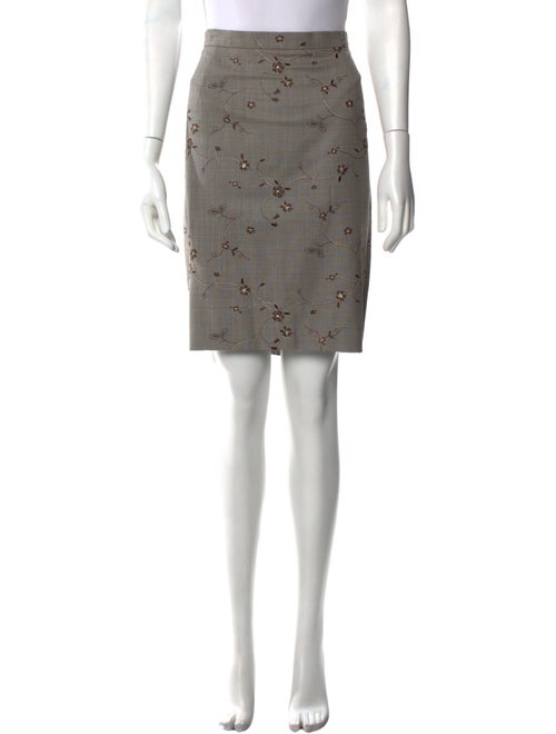 Escada Wool Knee-Length Skirt