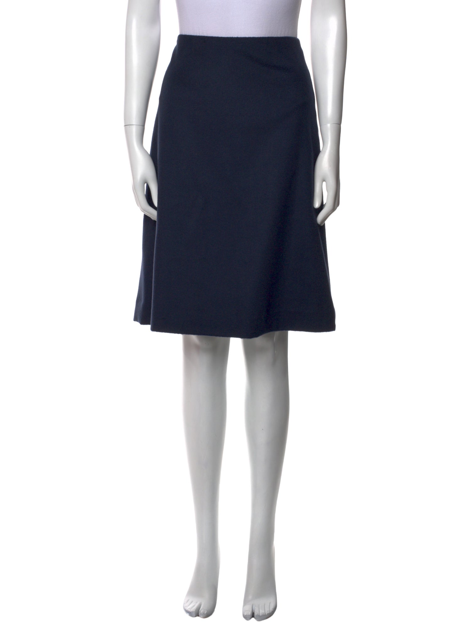 Escada Virgin Wool Knee-Length Skirt
