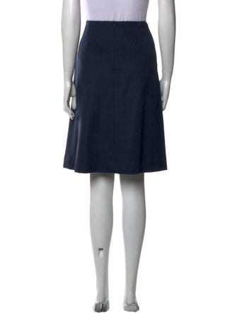 Escada Virgin Wool Knee-Length Skirt