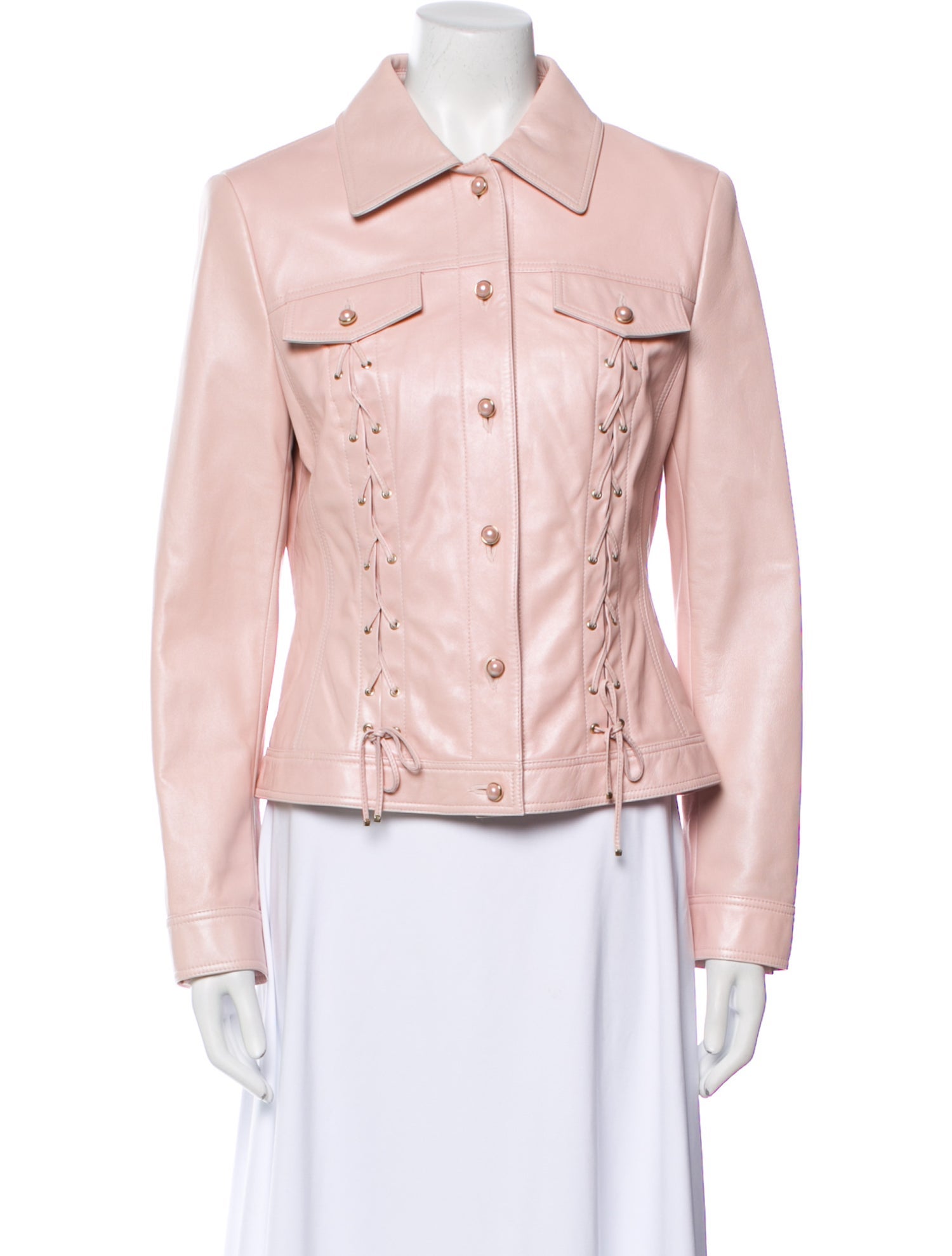 Escada Lambskin Biker Jacket