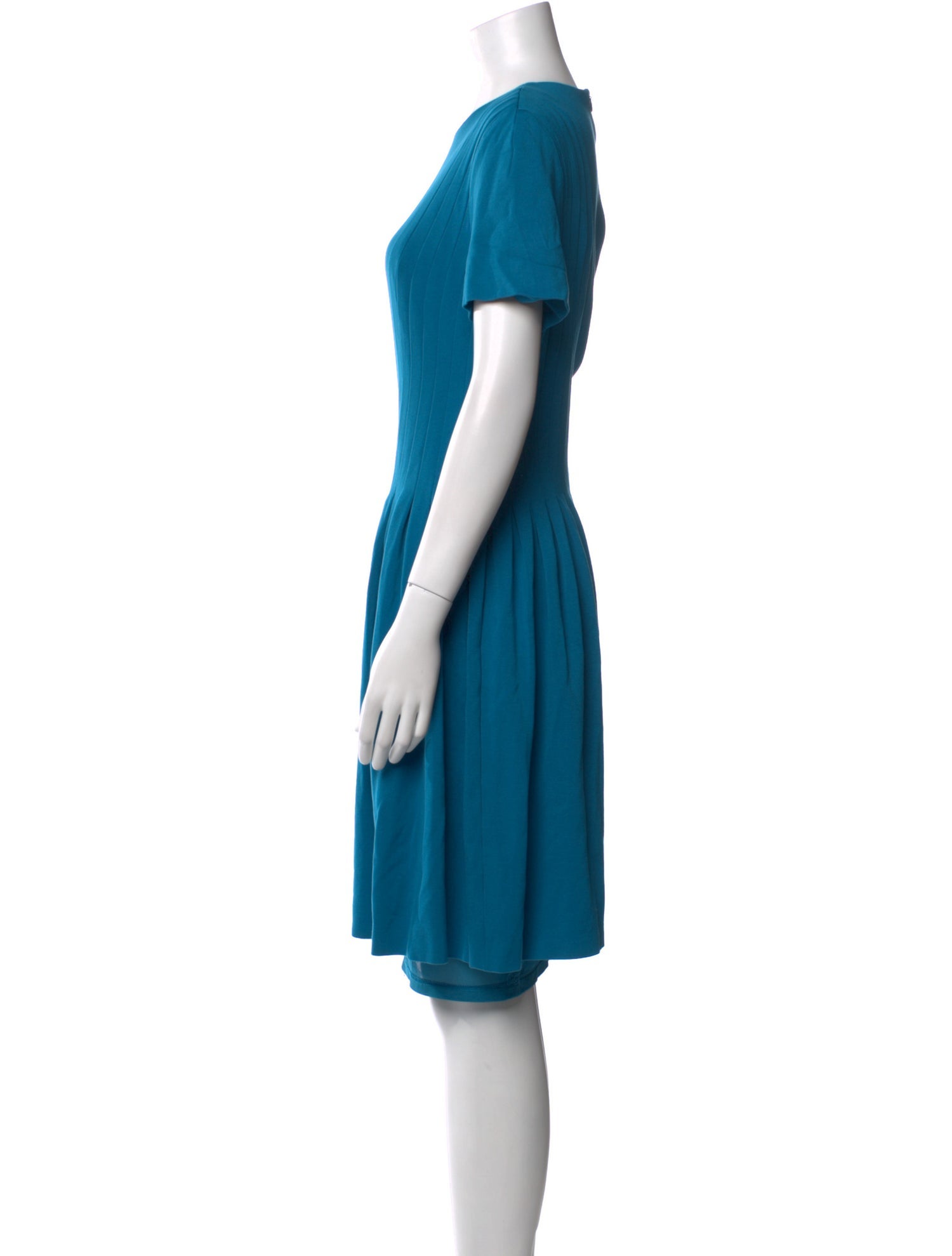 Crew Neck Mini Dress