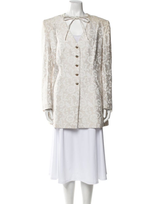 Escada Tweed Pattern Evening Jacket