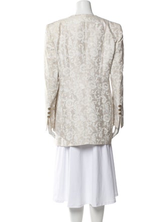 Escada Tweed Pattern Evening Jacket