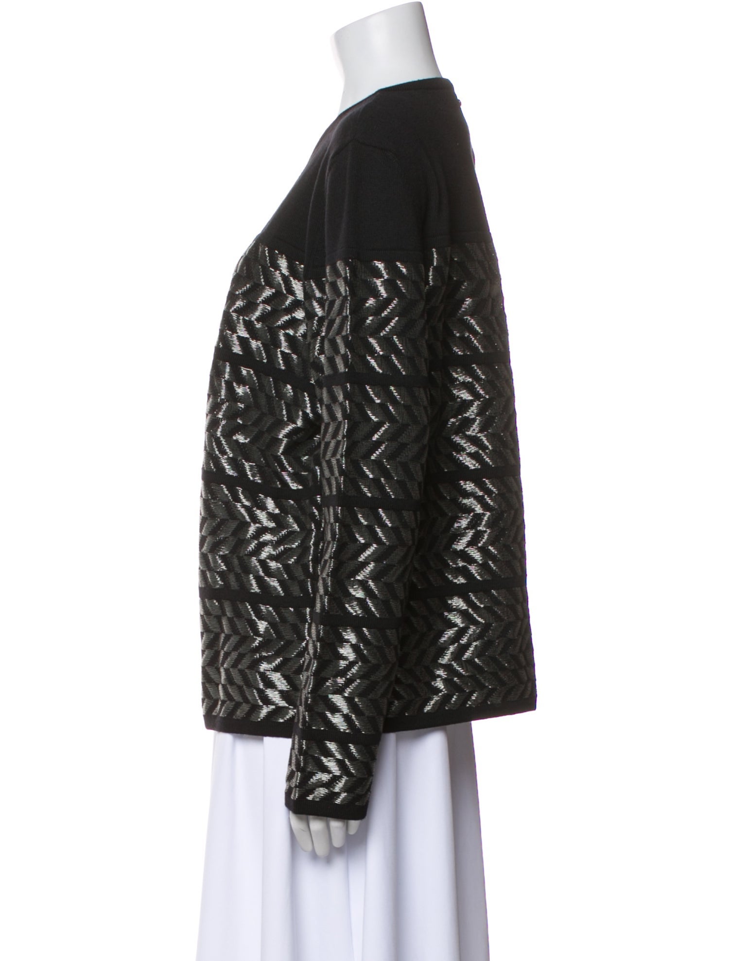 Escada Wool Printed Evening Jacket