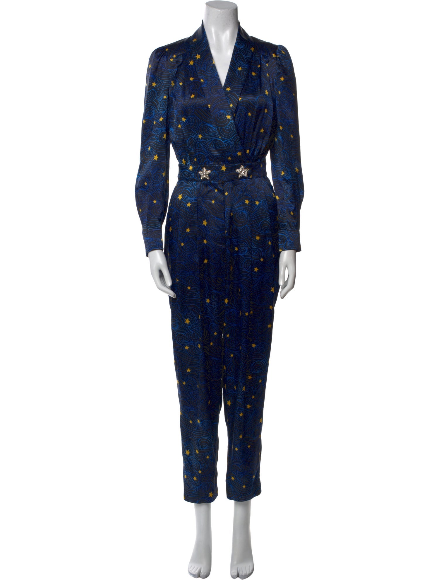 Escada Silk Printed Jumpsuit