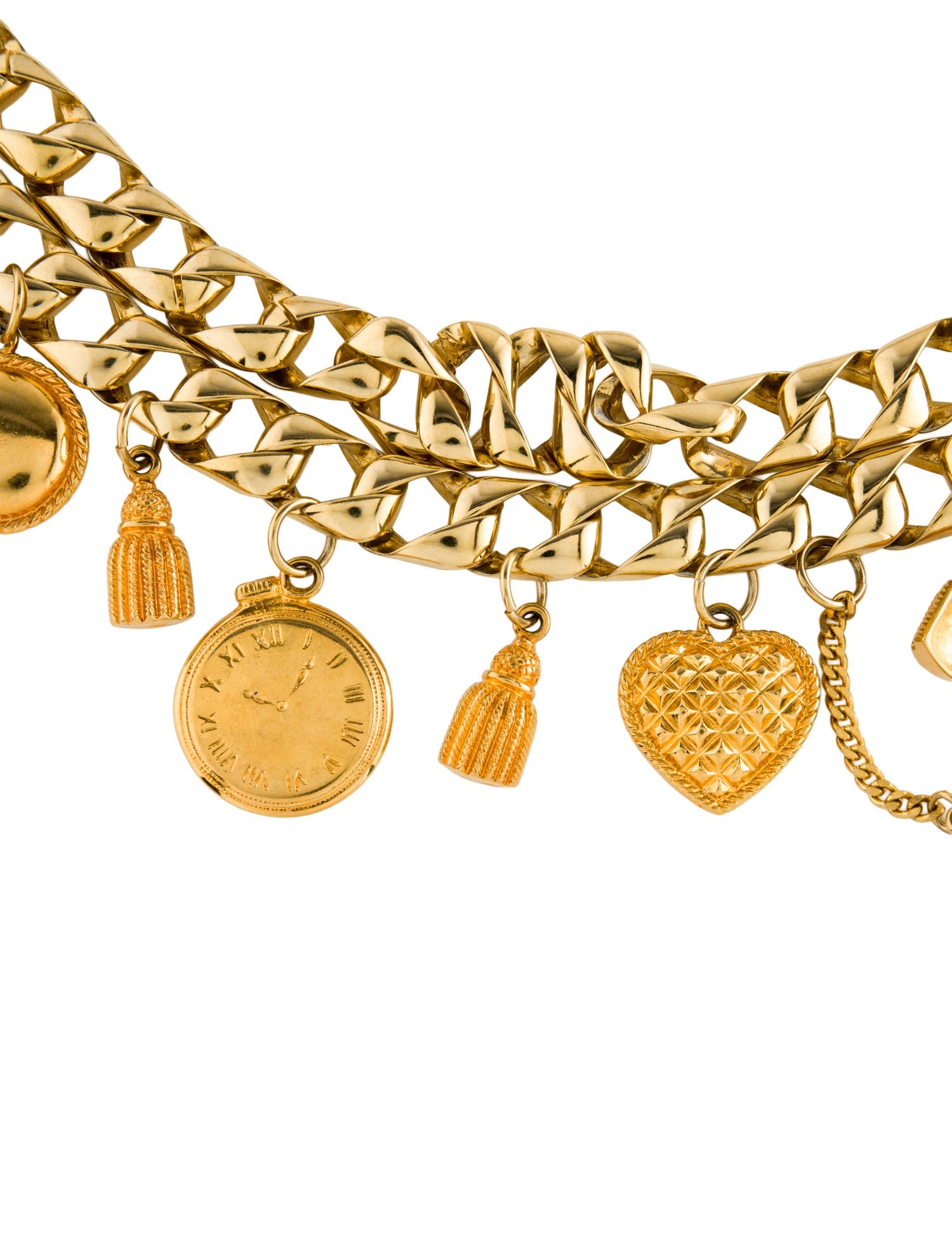 Escada Wide Metal Waist Belt