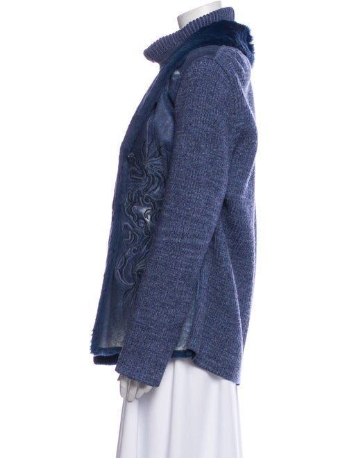 Escada Virgin Wool Fur Jacket