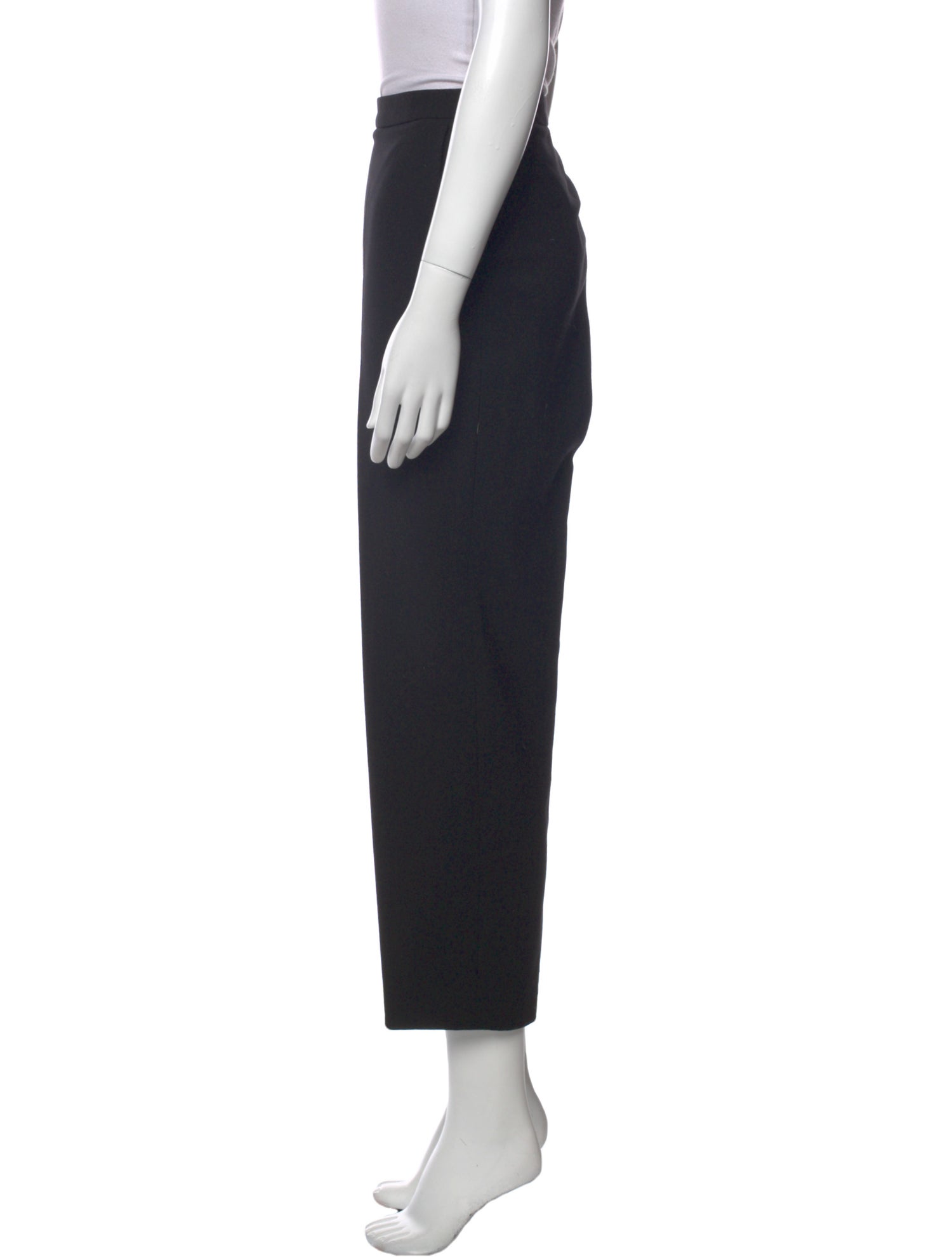 Escada Virgin Wool Straight Leg Pants