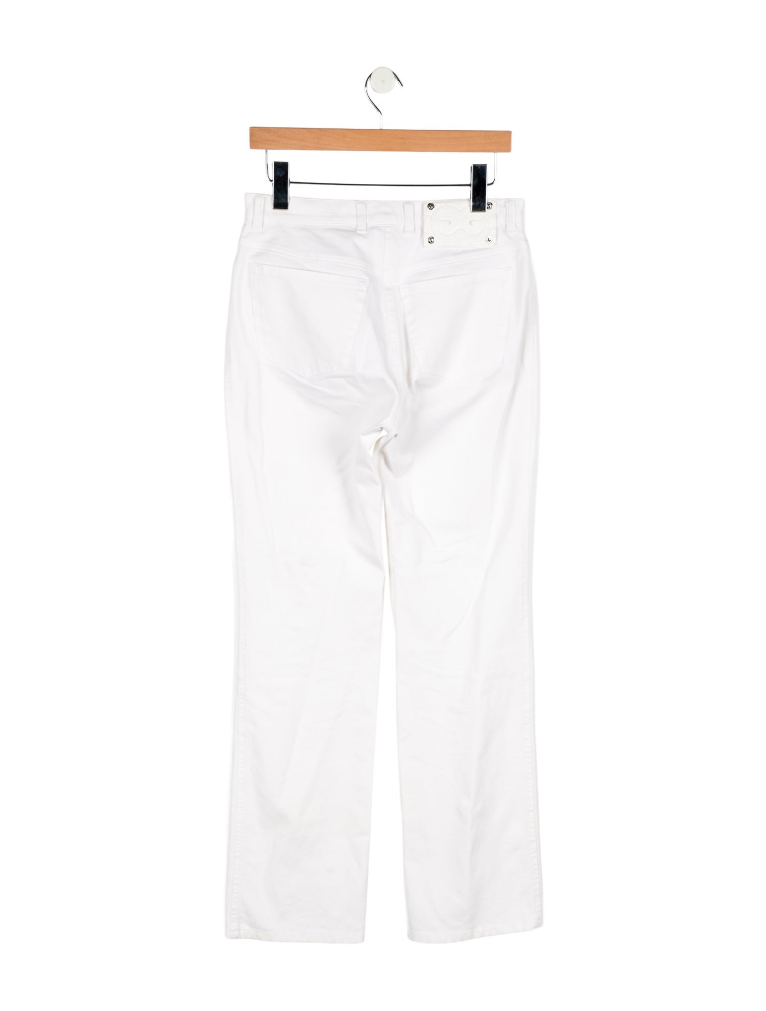Escada Mid-Rise Straight Leg Jeans