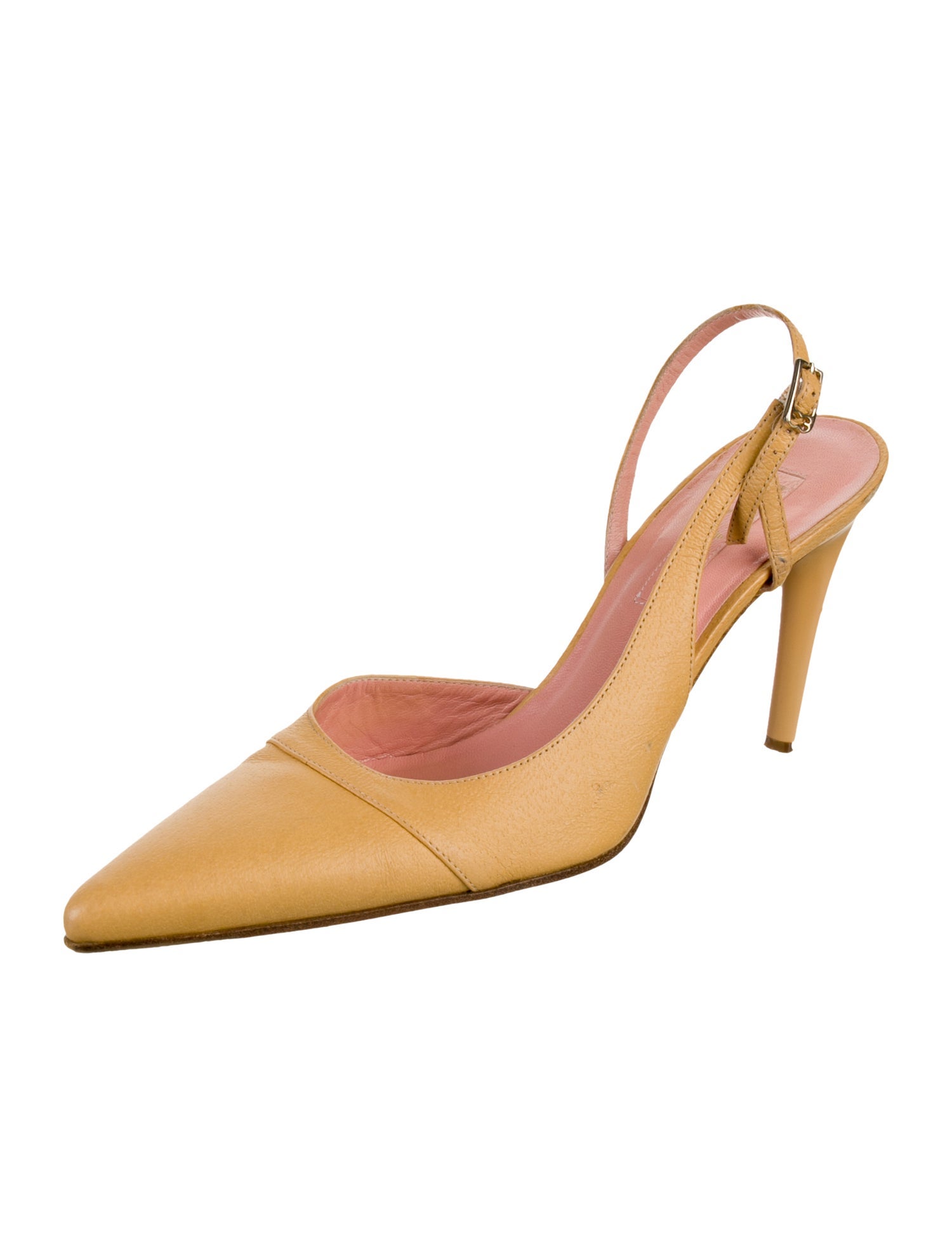 Escada Leather Slingback Pumps