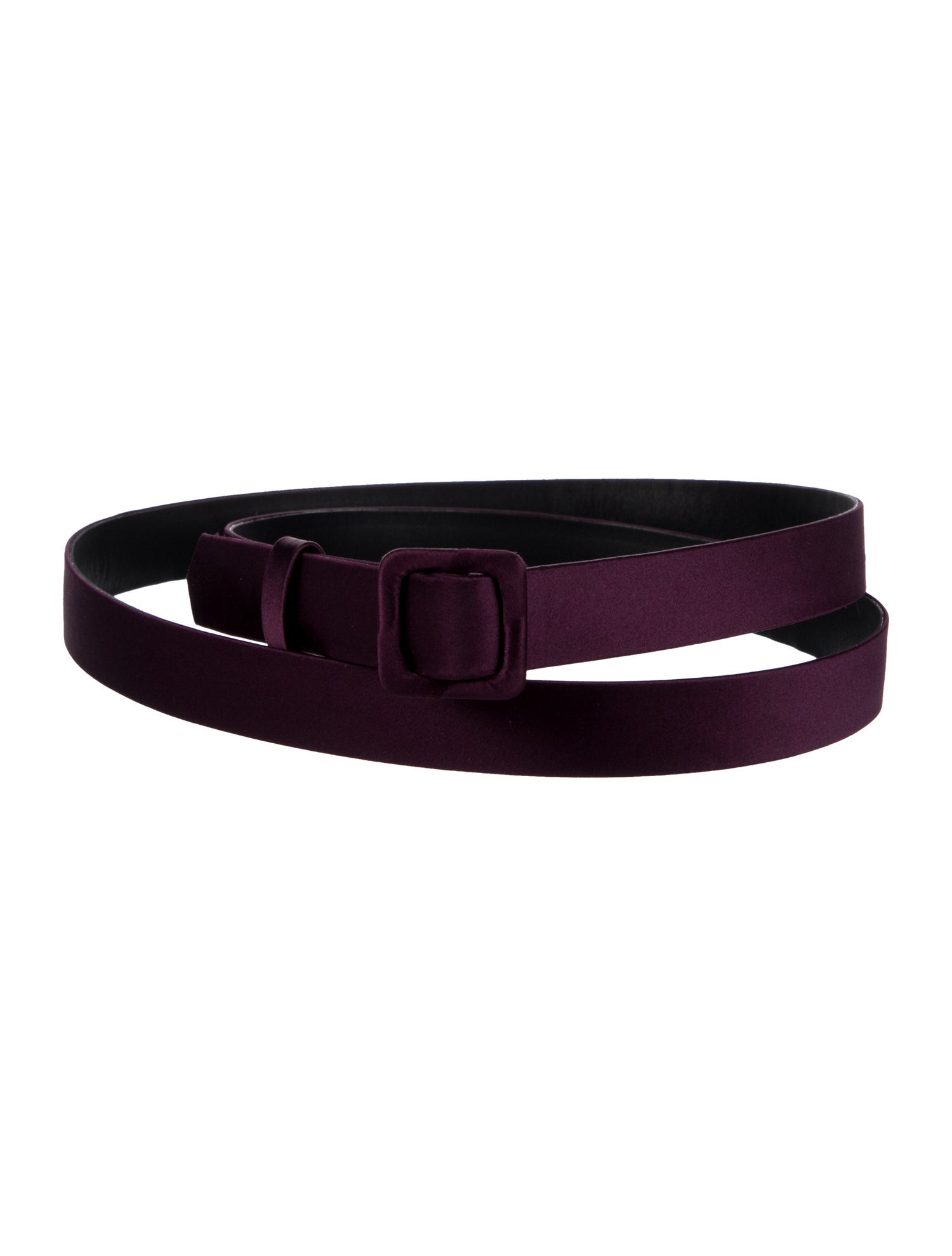 Escada Skinny Leather Waist Belt