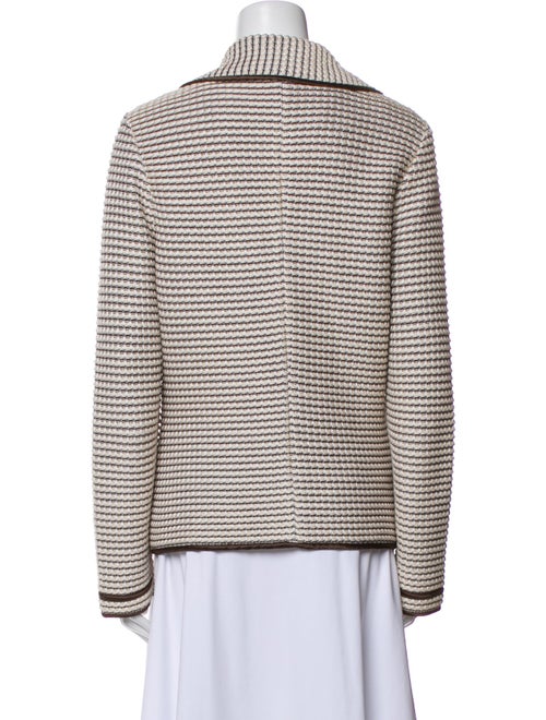 Escada Silk Striped Blazer