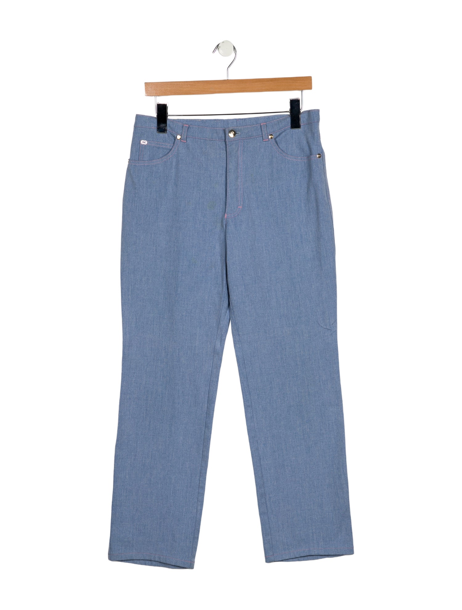 Escada Mid-Rise Straight Leg Jeans