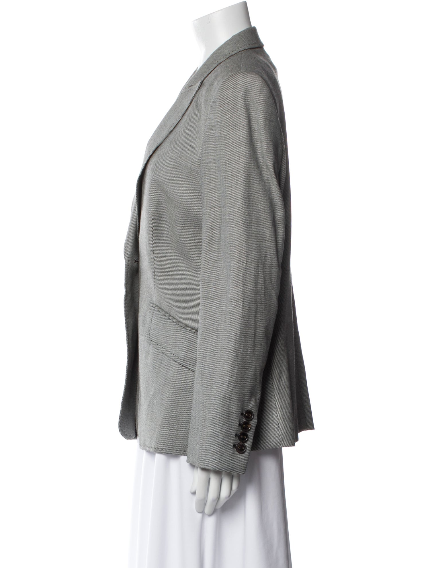 Escada Wool Striped Blazer
