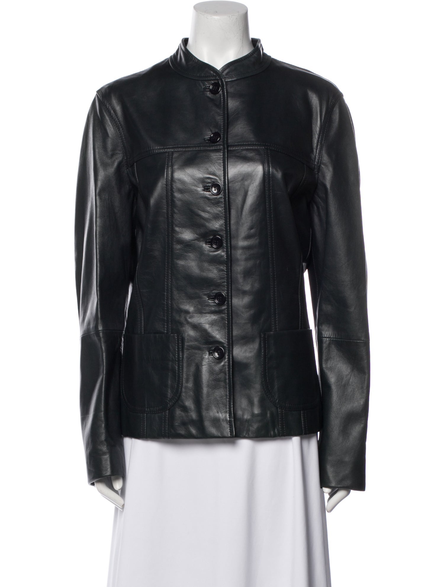Escada Lamb Leather Evening Jacket