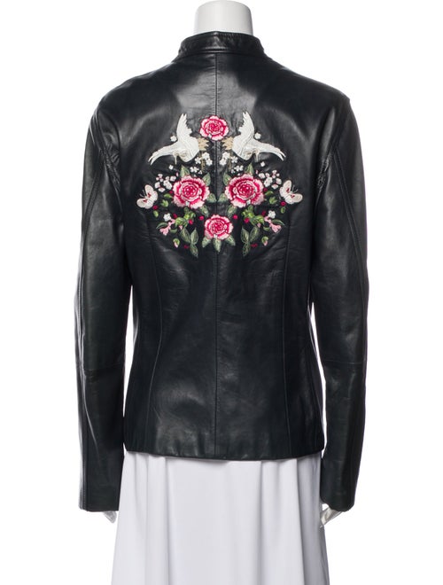 Escada Lamb Leather Evening Jacket
