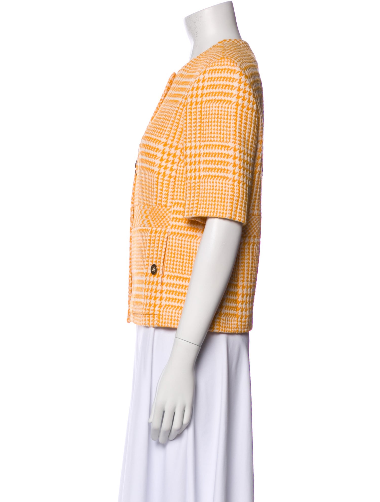 Escada Houndstooth Print Jacket w/ Tags