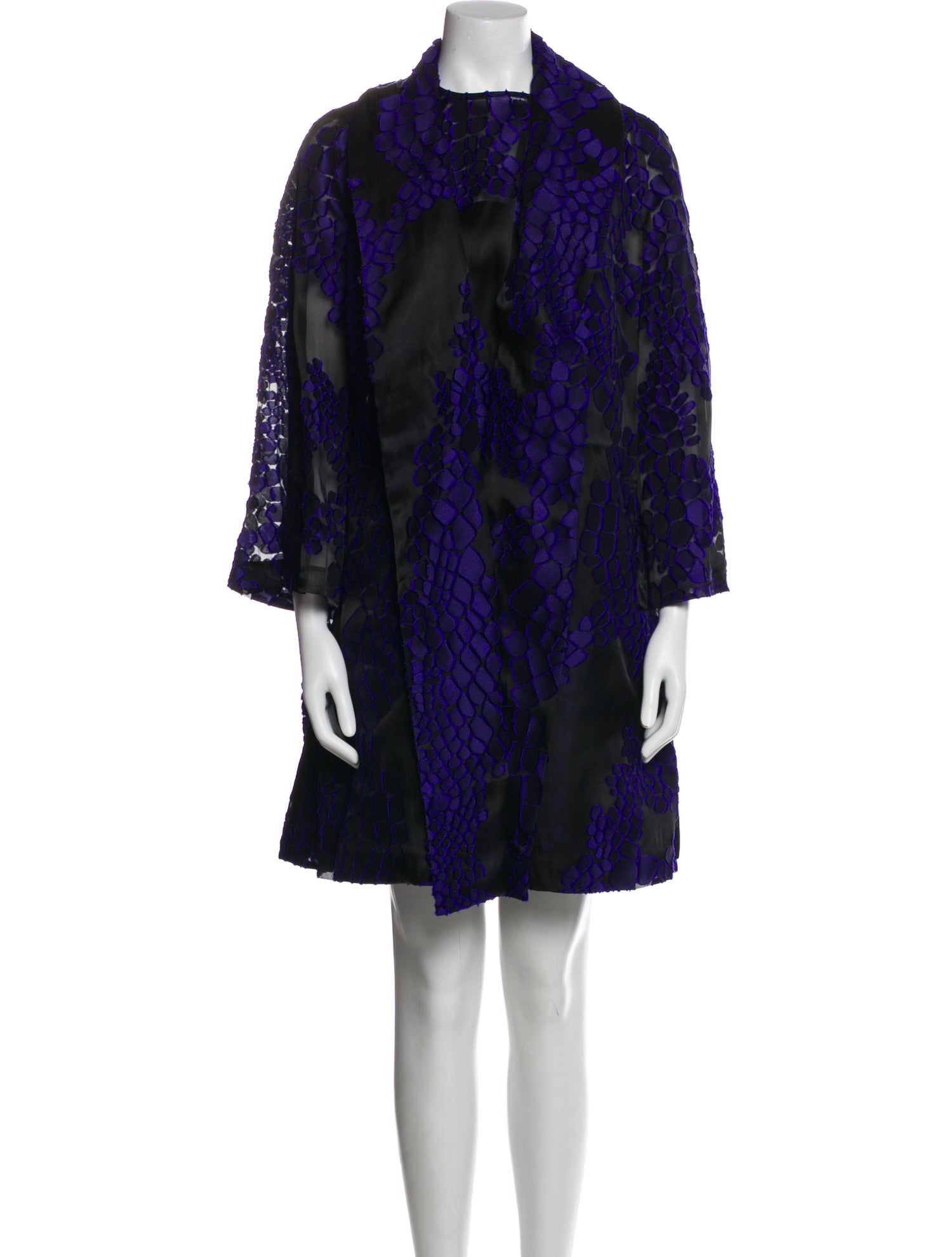 Escada Lace Pattern Dress Set