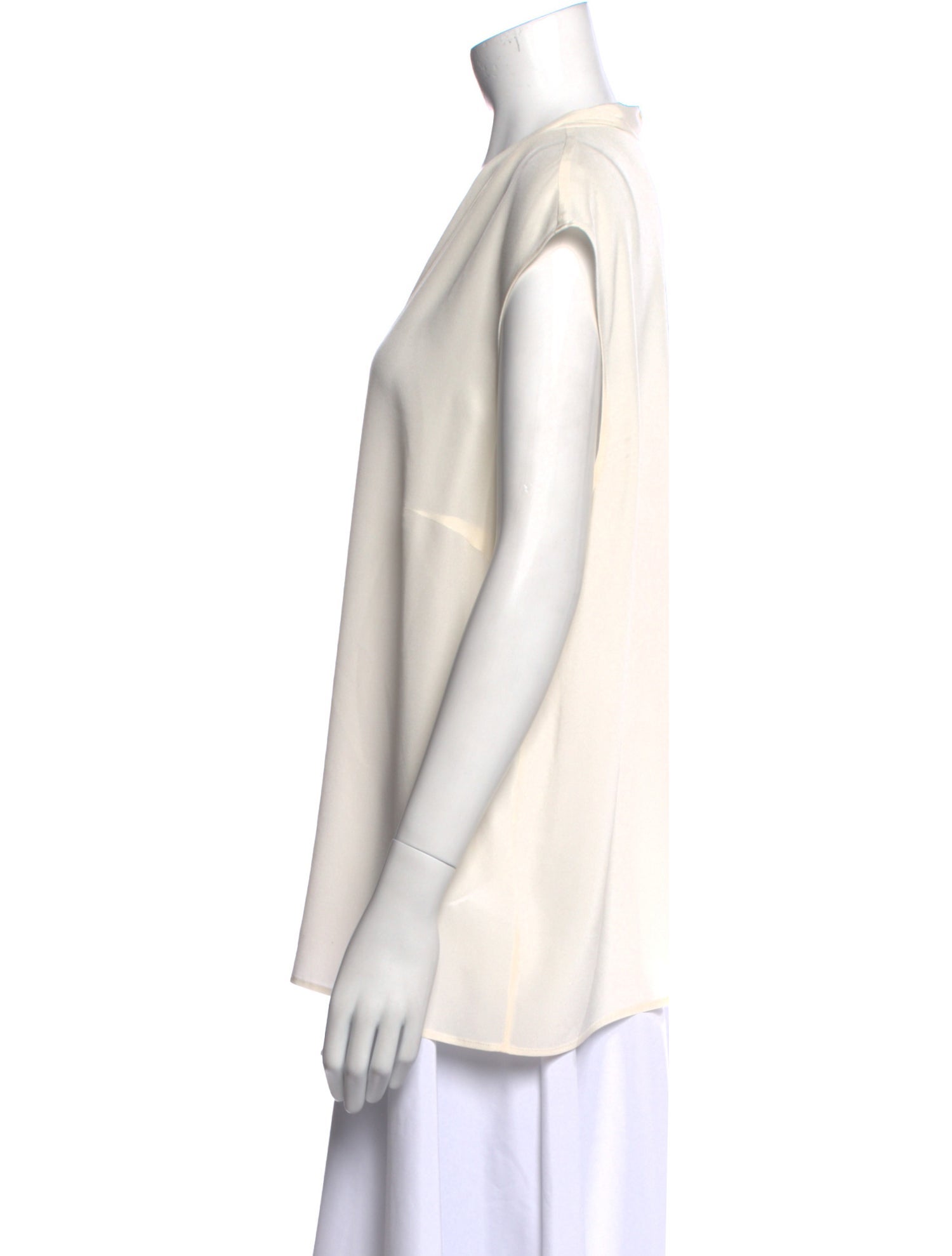 Escada Silk V-Neck Blouse