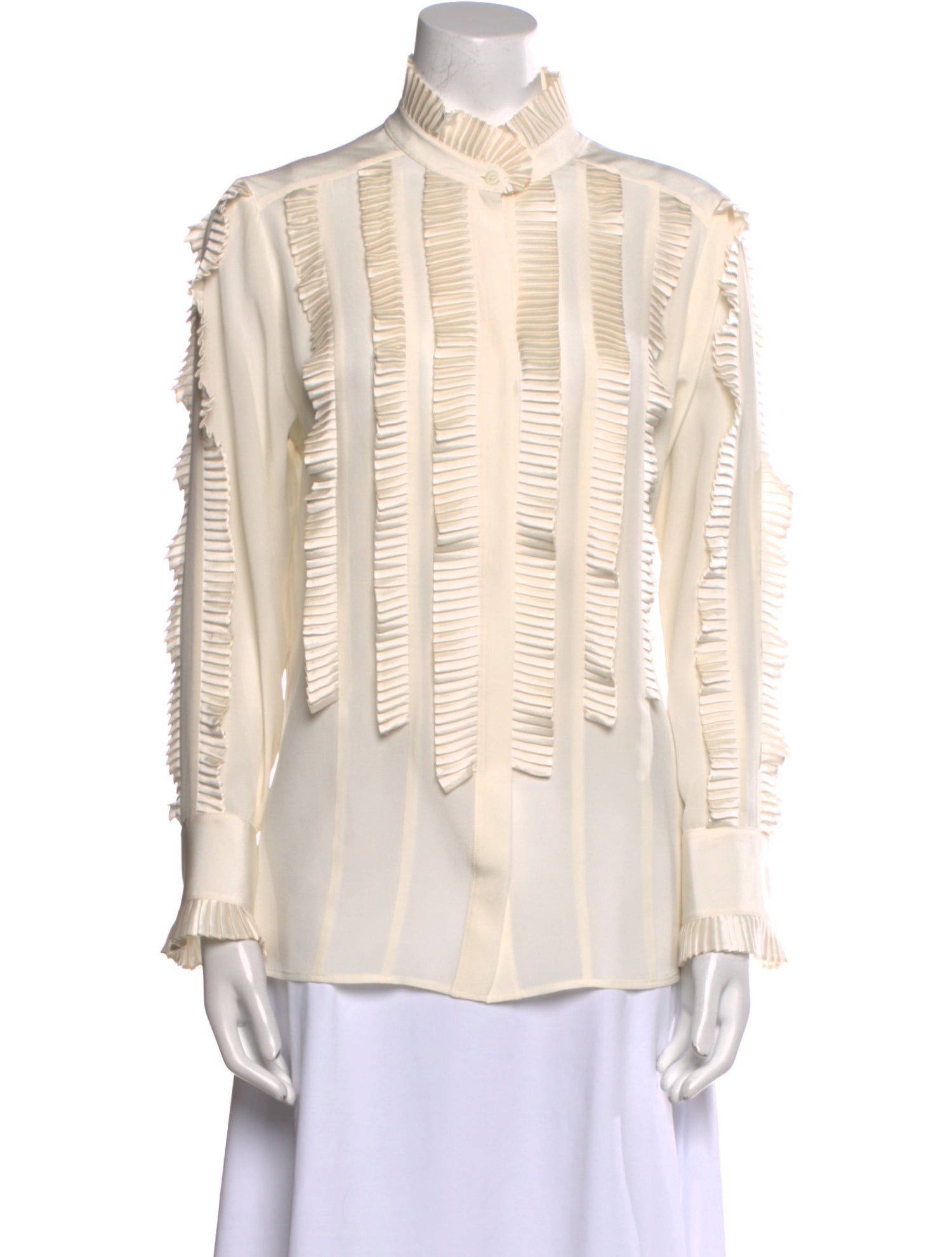 Escada Lace Pattern Scoop Neck Top - Red Tops, Clothing - ESC164499 | The  RealReal, image size:1500x1980