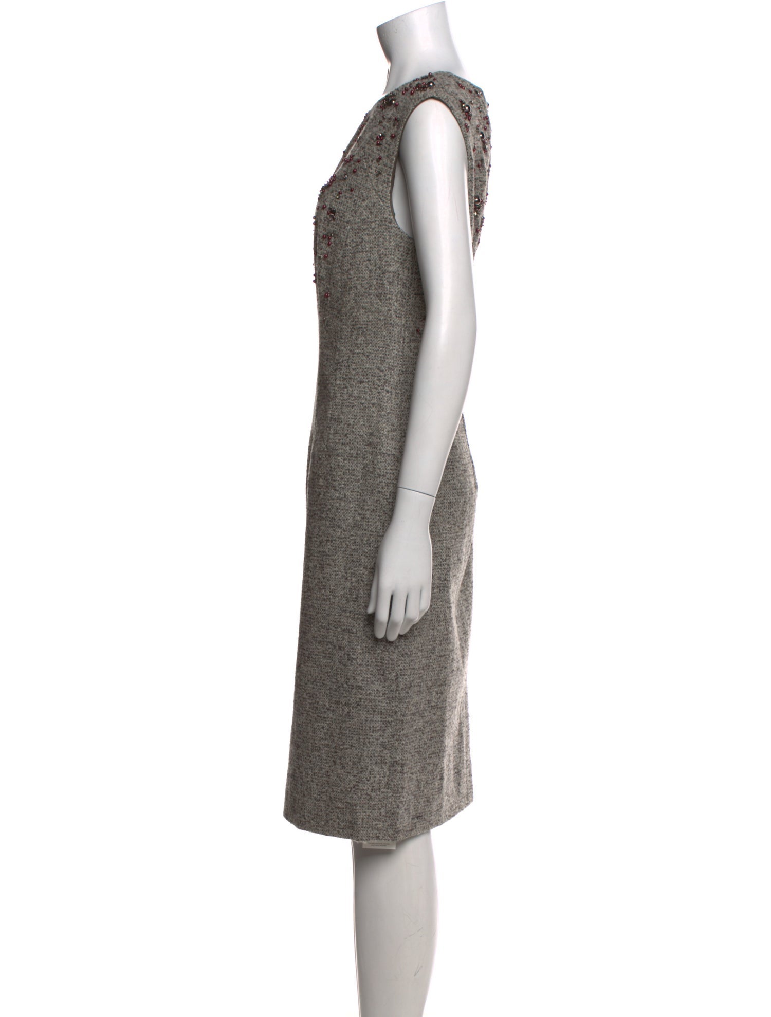 Escada Virgin Wool Mini Dress