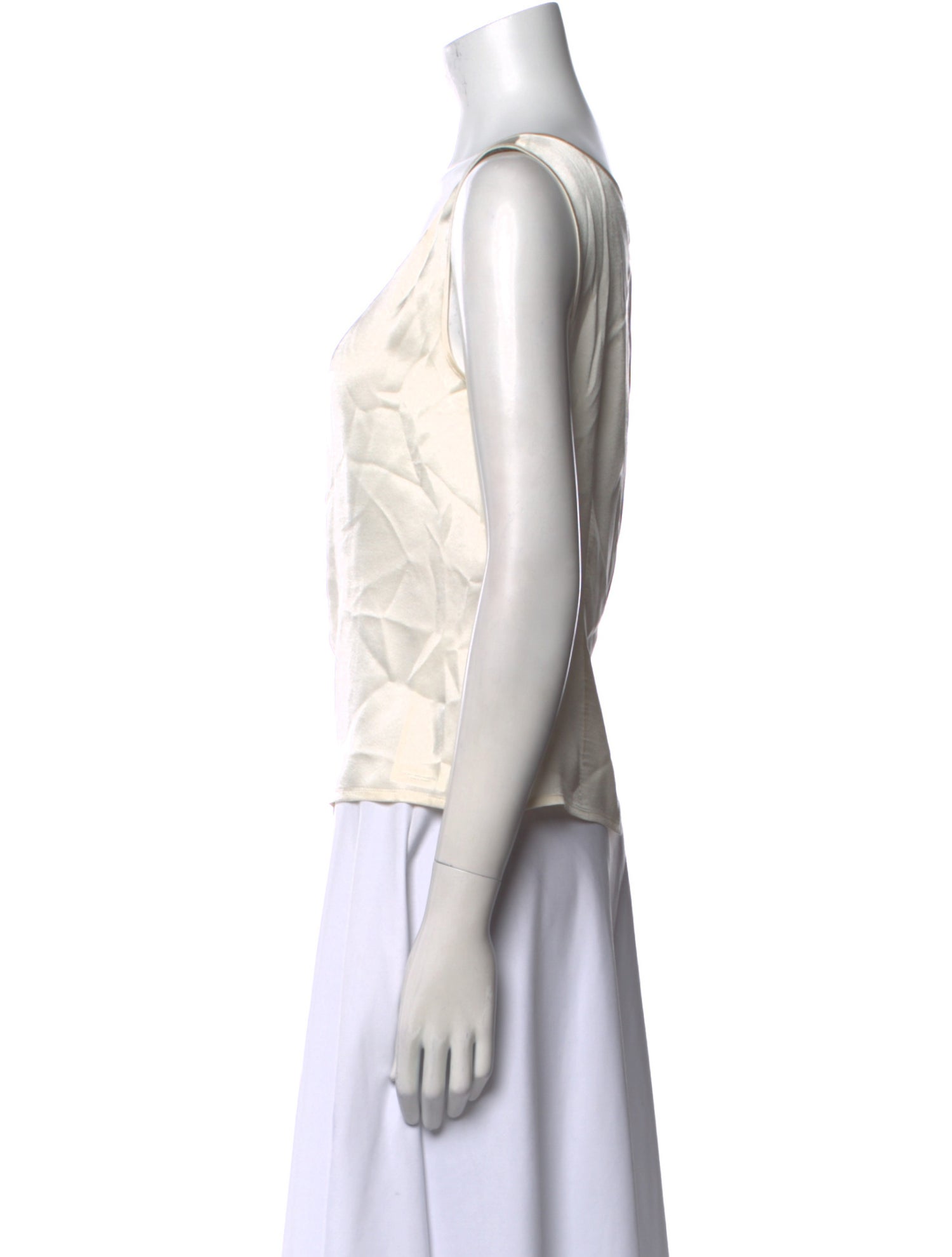 Escada Silk Scoop Neck Top