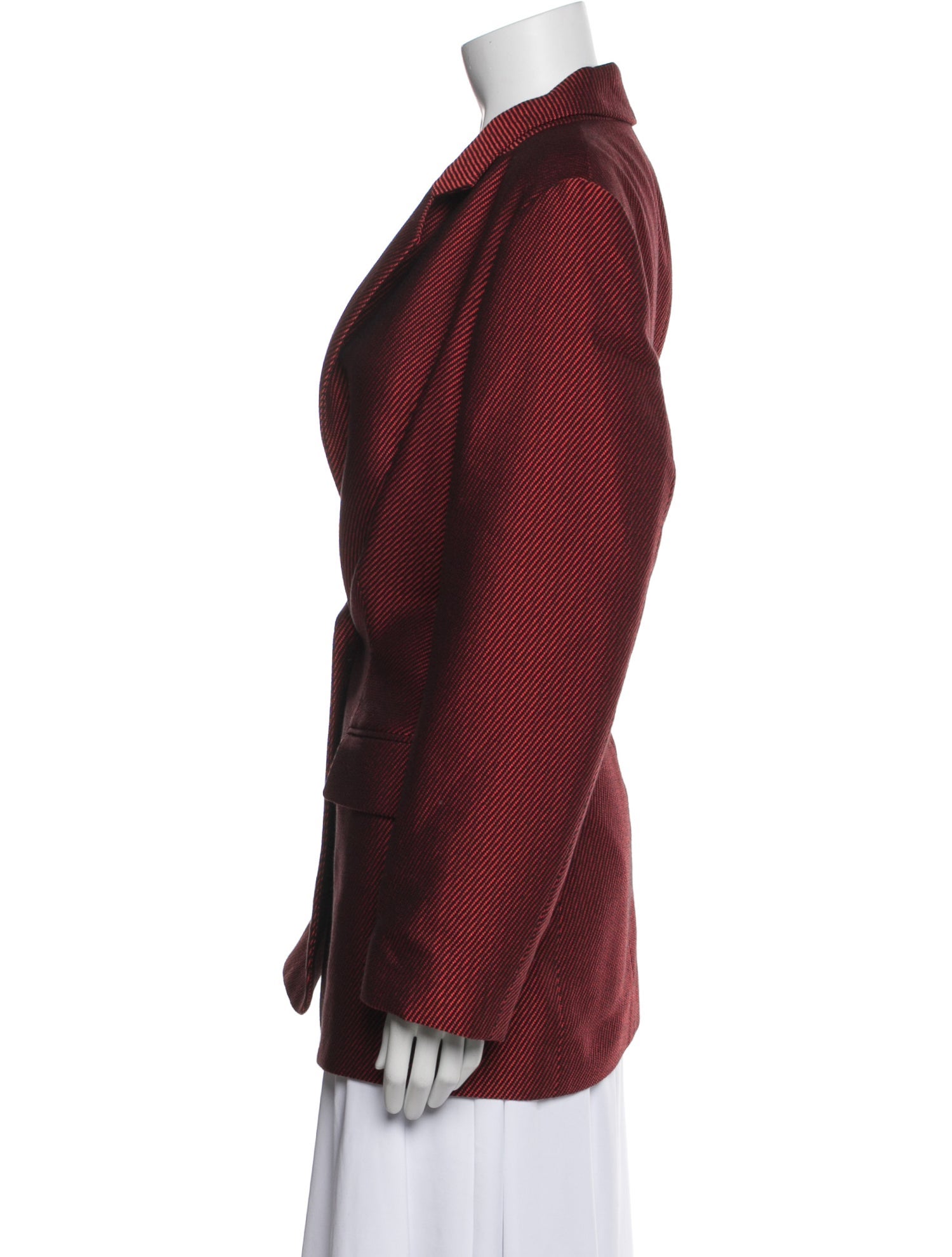 Escada Wool Striped Blazer