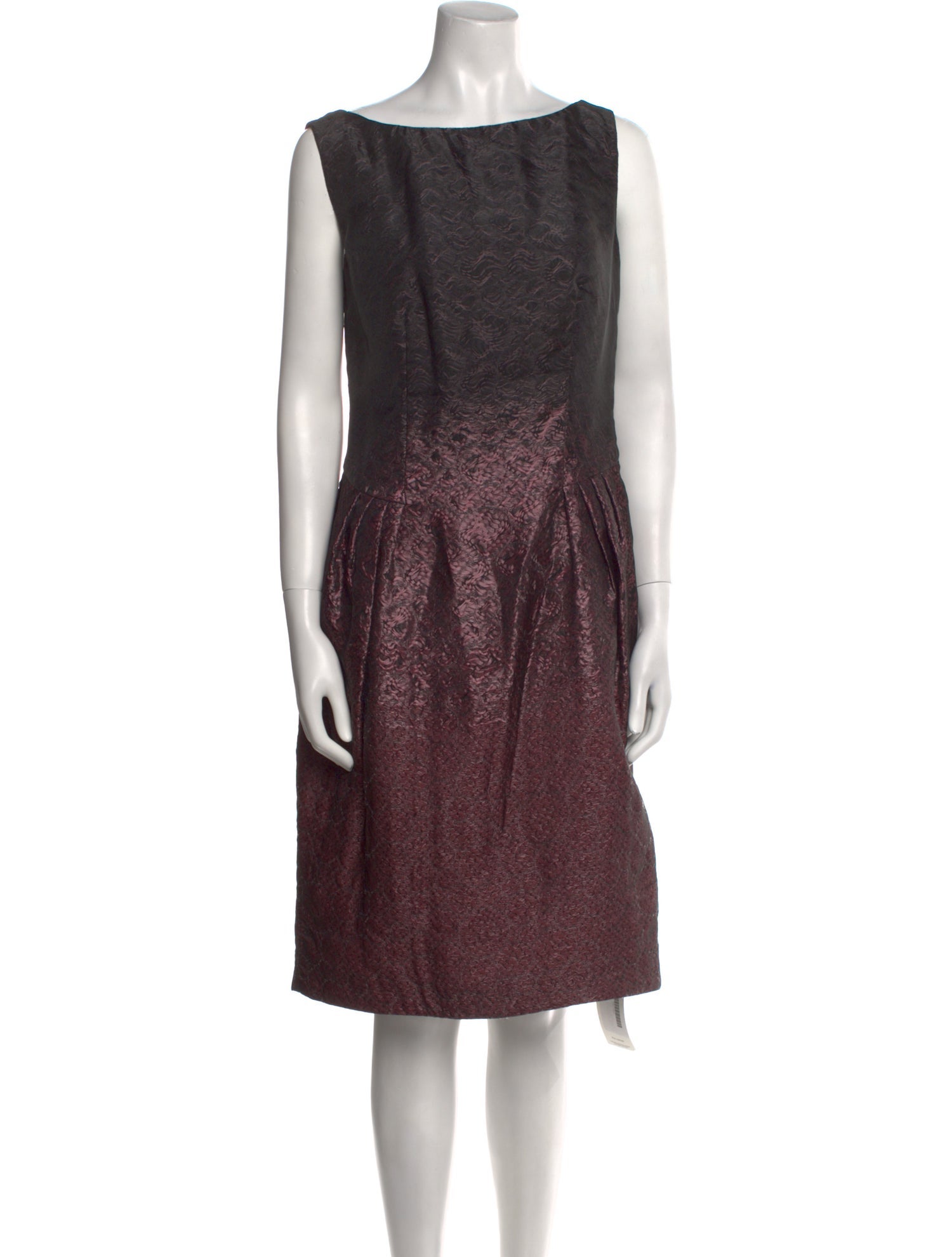 Escada Printed Knee-Length Dress