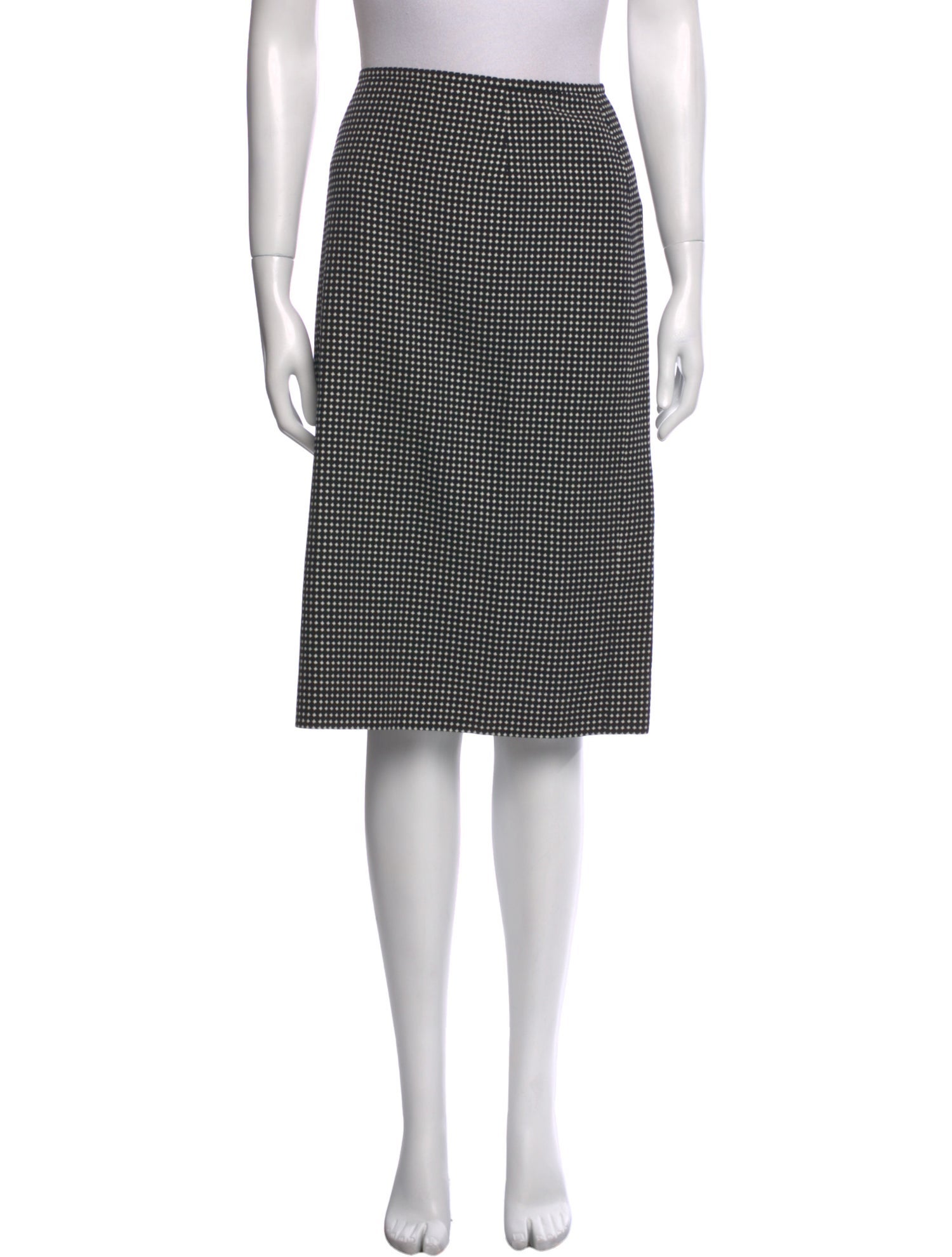 Escada Virgin Wool Knee-Length Skirt