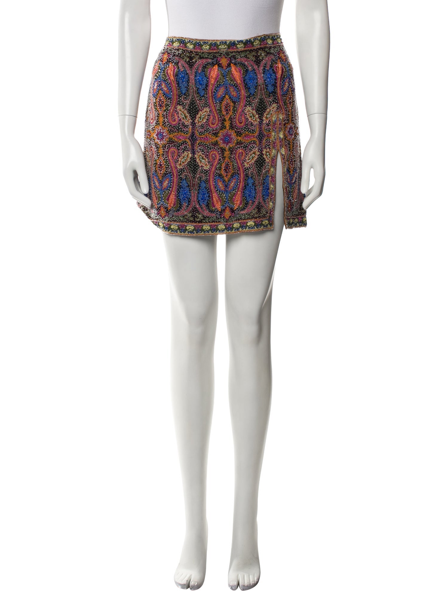 Escada Silk Mini Skirt