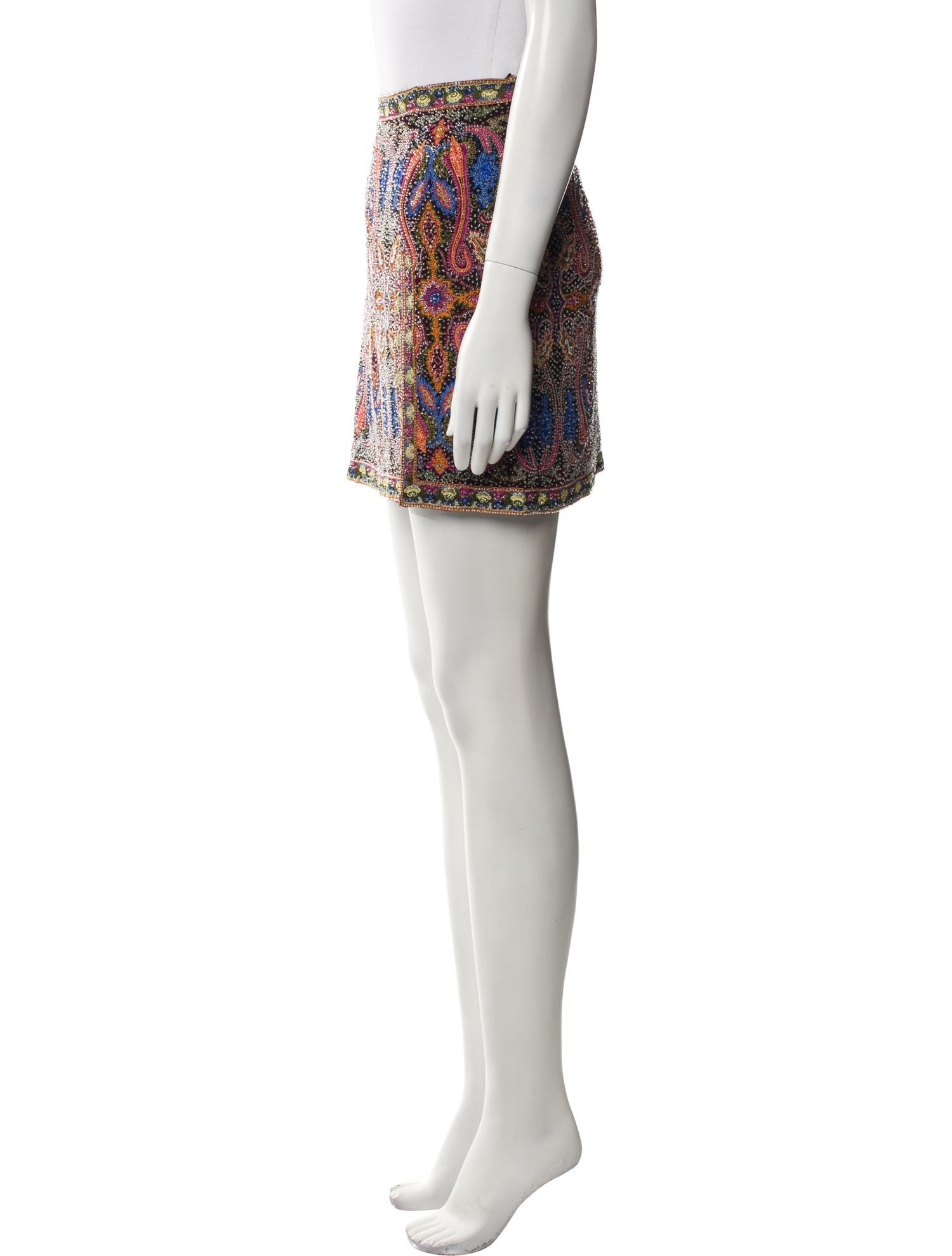 Escada Silk Mini Skirt