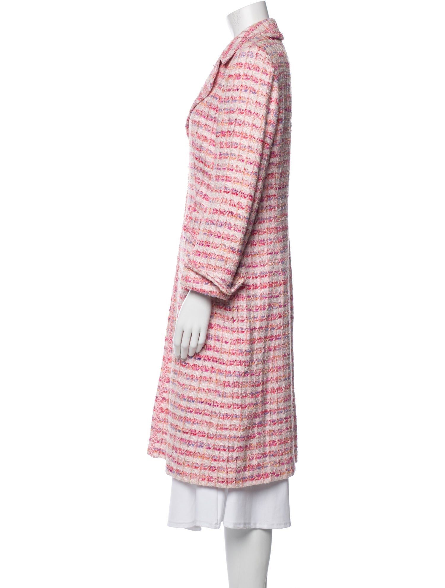 Escada Tweed Pattern Coat