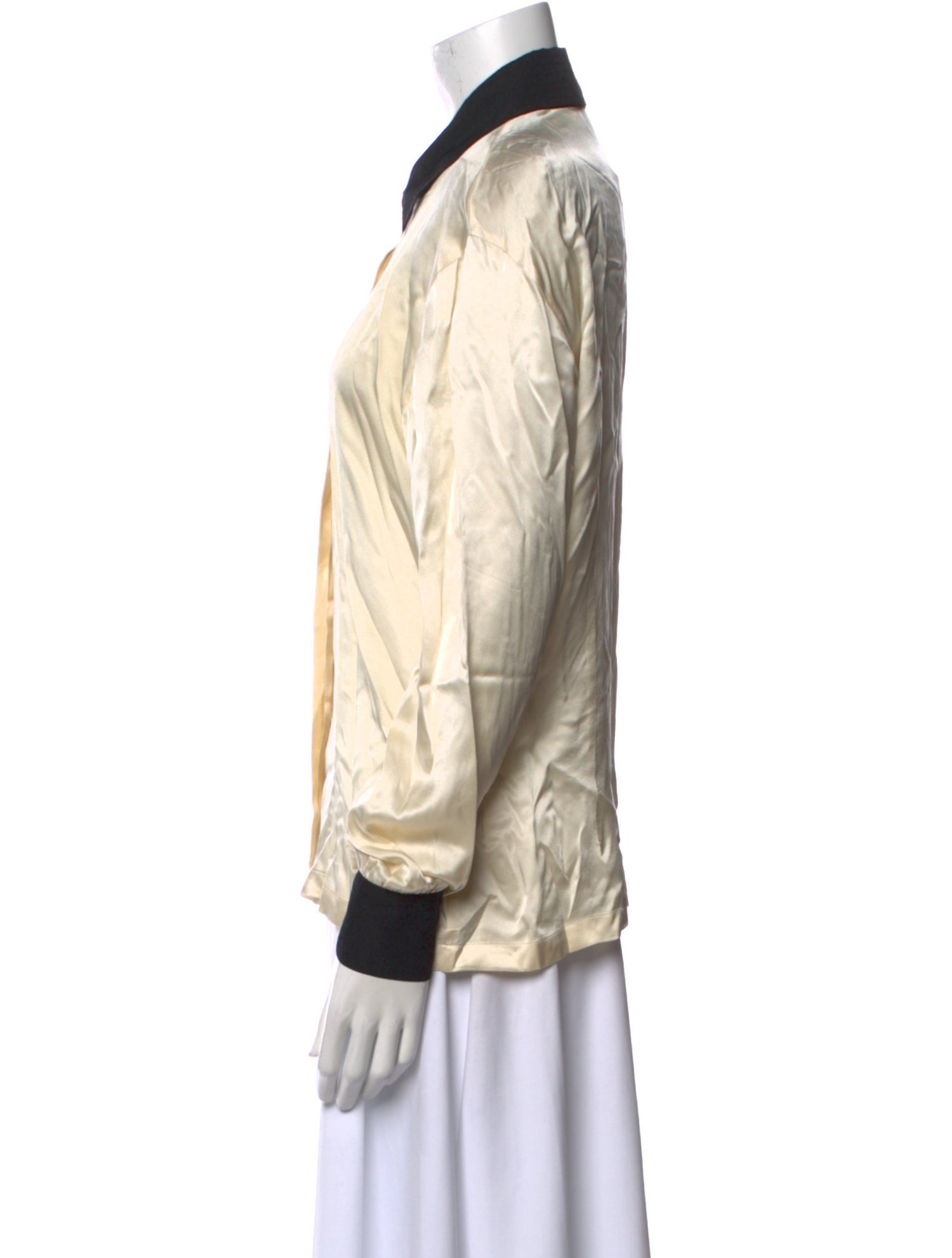 Escada Vintage Silk Button-Up Top