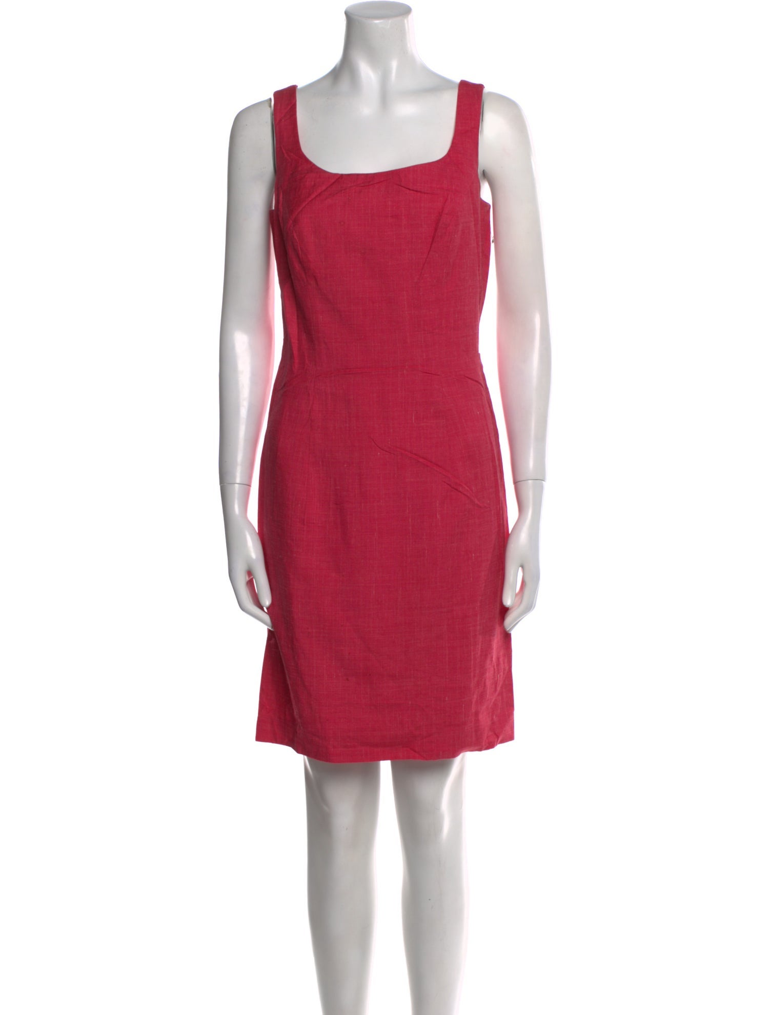 Escada Square Neckline Mini Dress