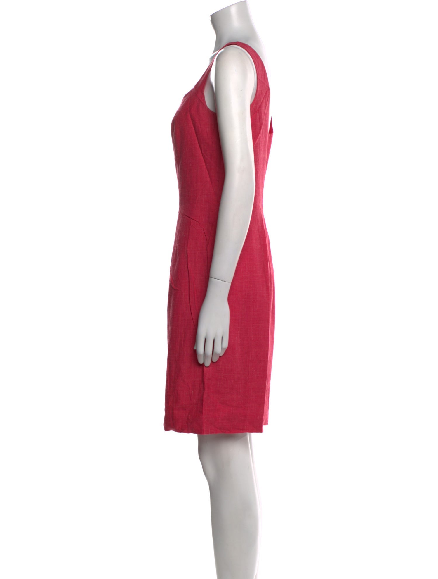 Escada Square Neckline Mini Dress
