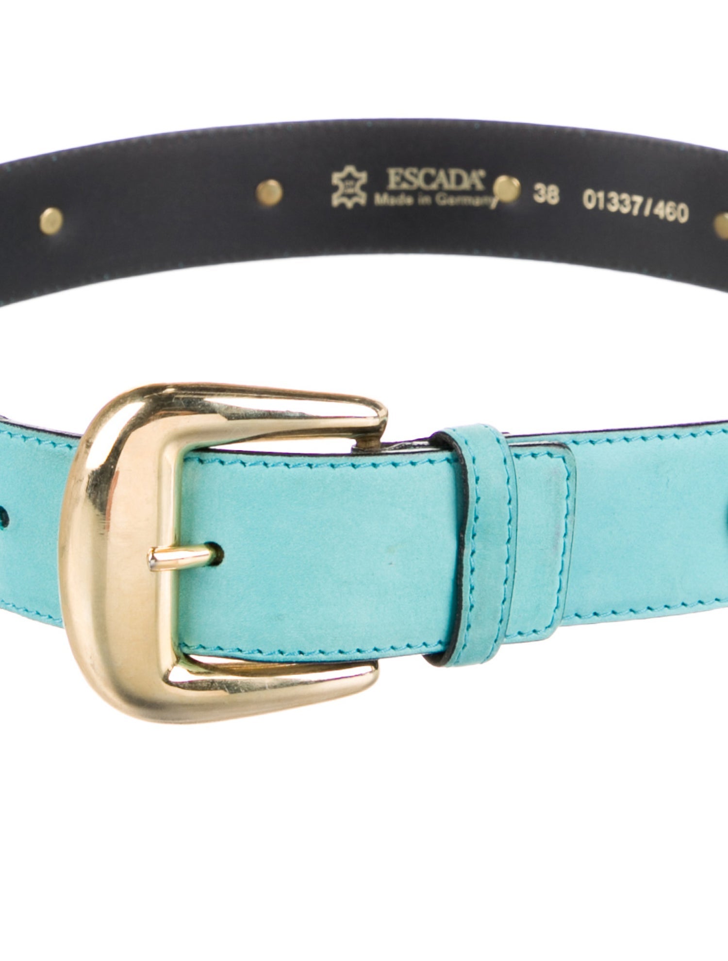 Escada Vintage Suede Waist Belt