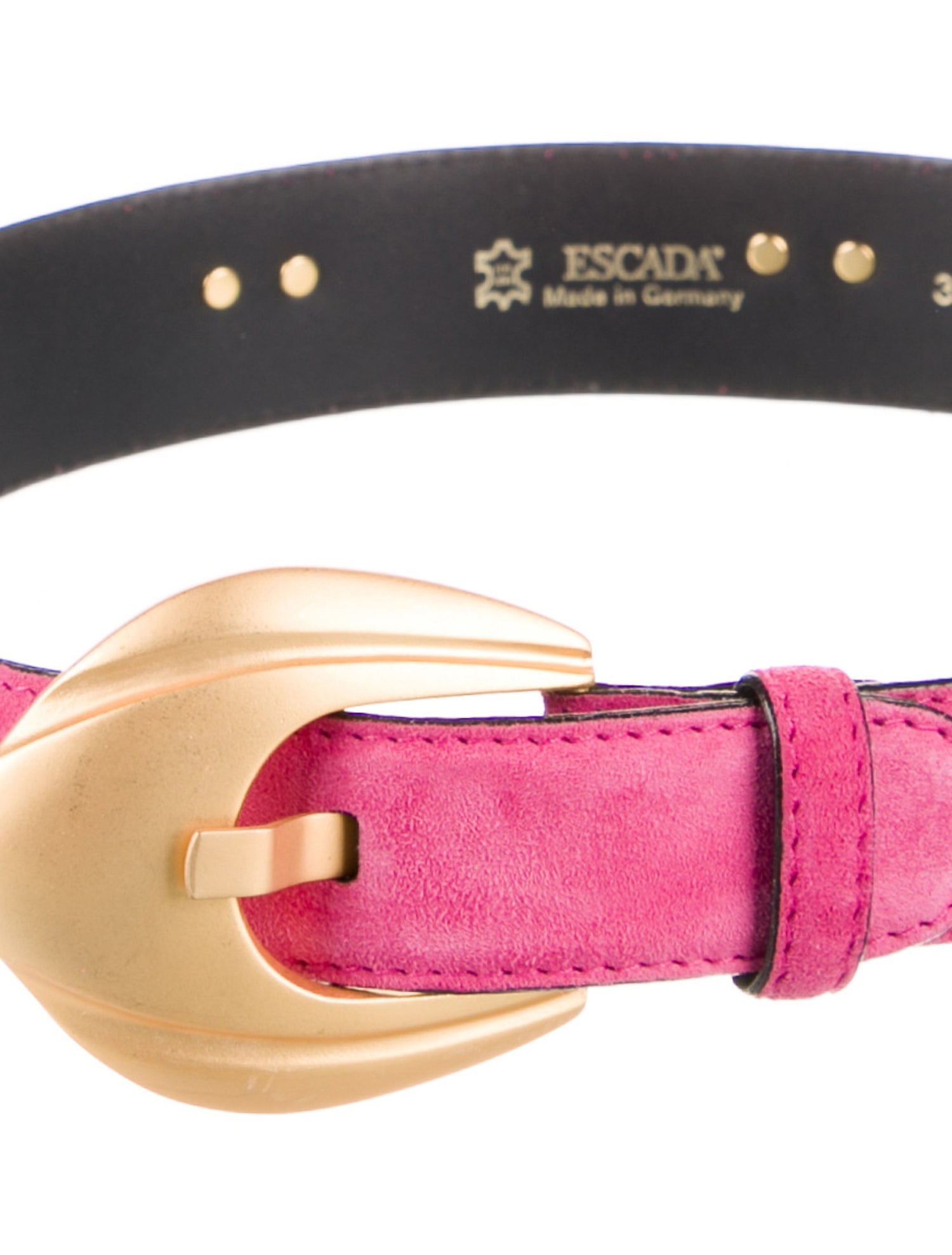 Escada Vintage Suede Belt