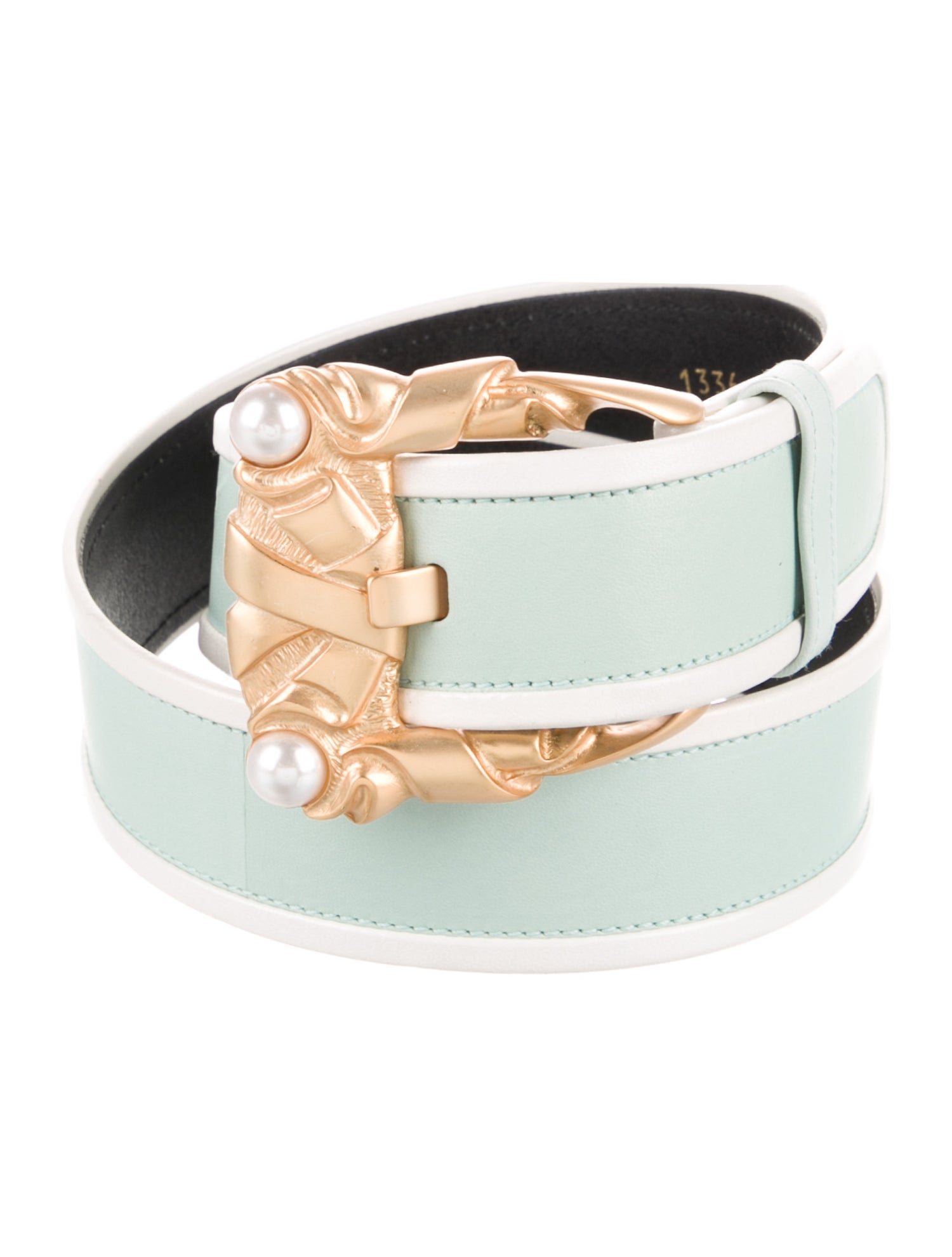 Escada Vintage Leather Waist Belt