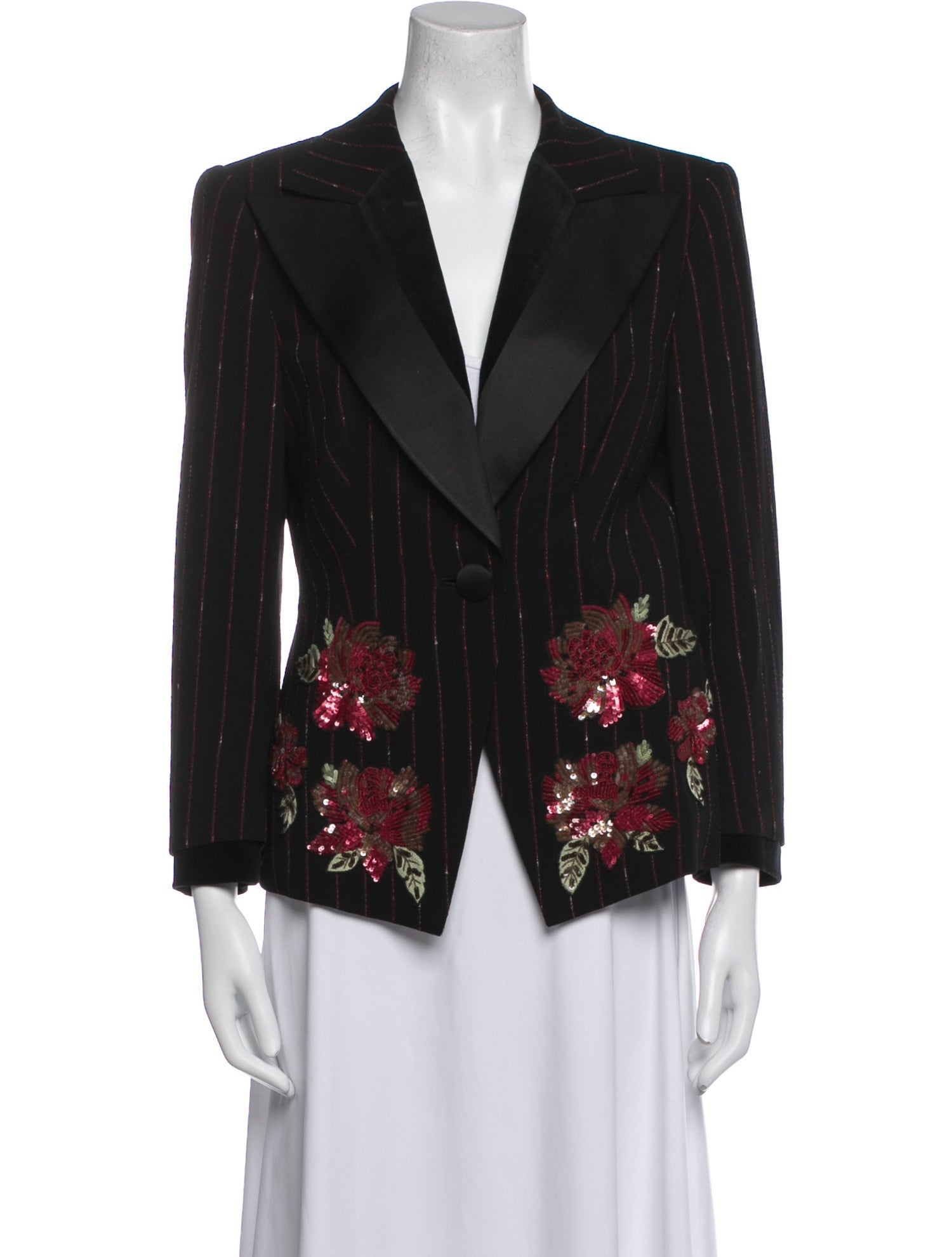Escada Wool Printed Blazer
