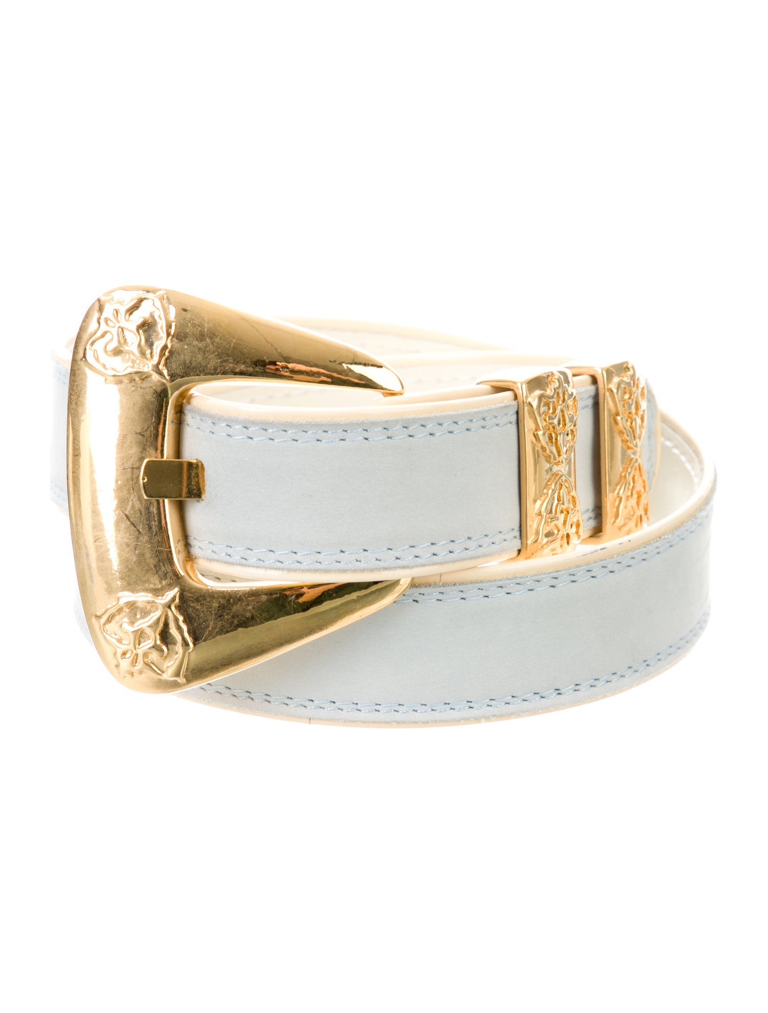 Escada Vintage Suede Waist Belt