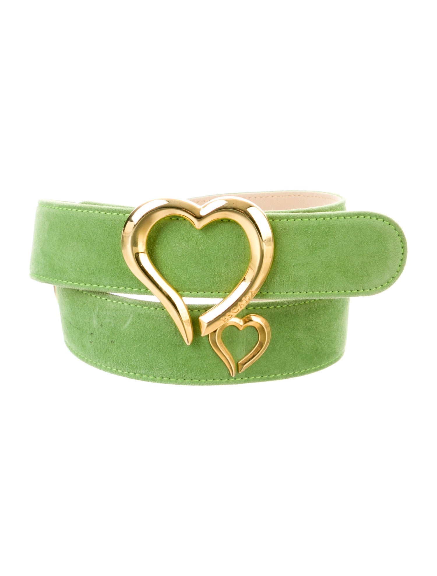 Escada Vintage Suede Belt