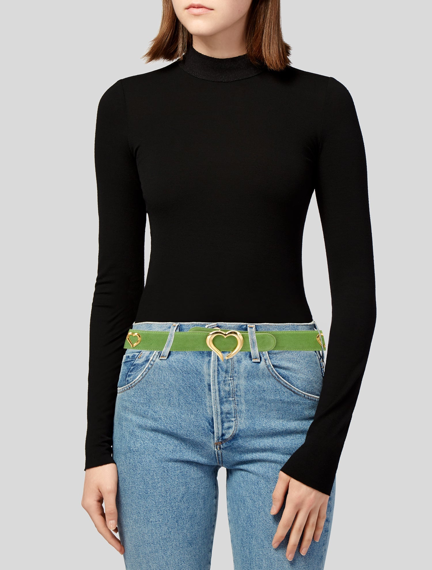 Escada Vintage Suede Belt