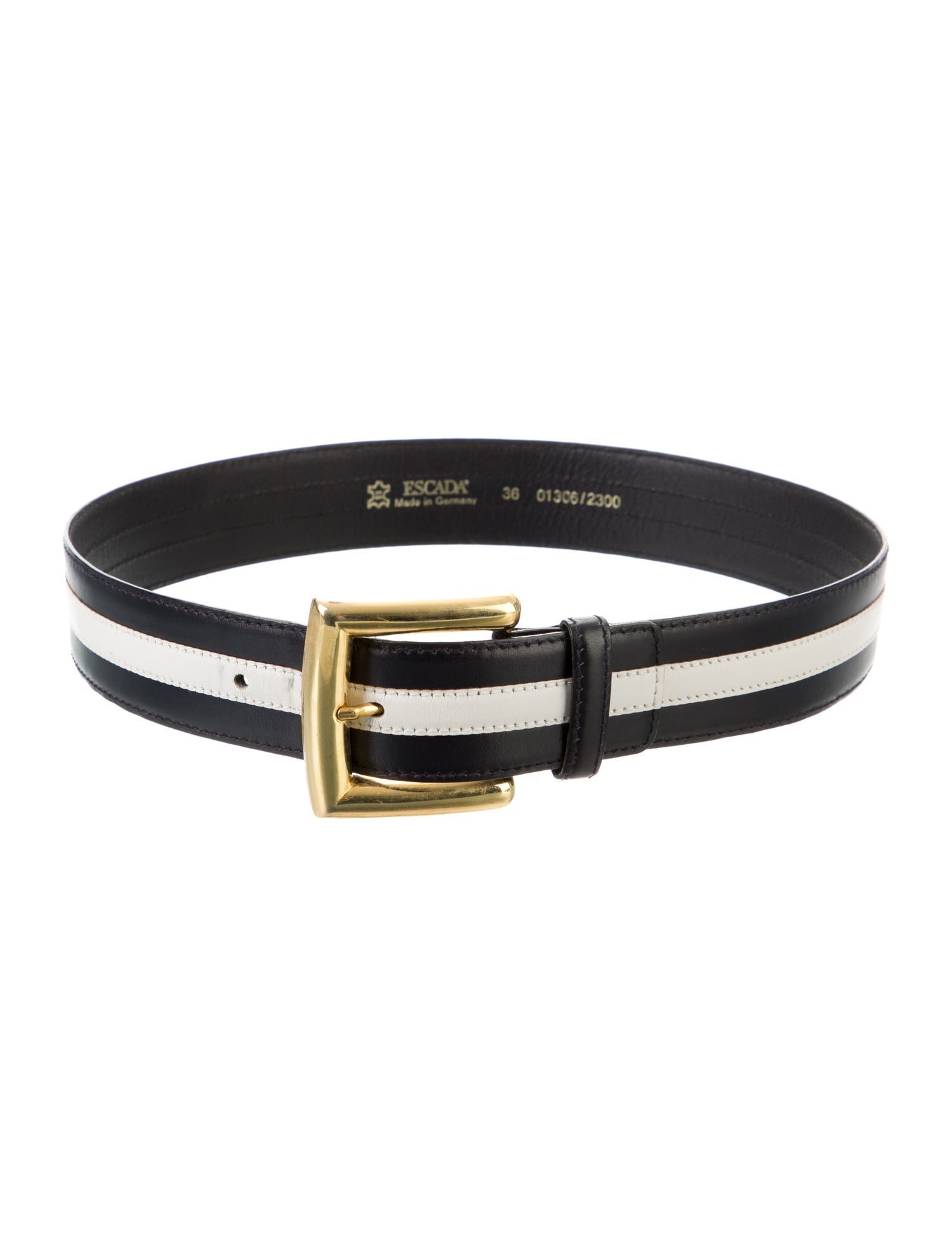Escada Vintage Leather Belt