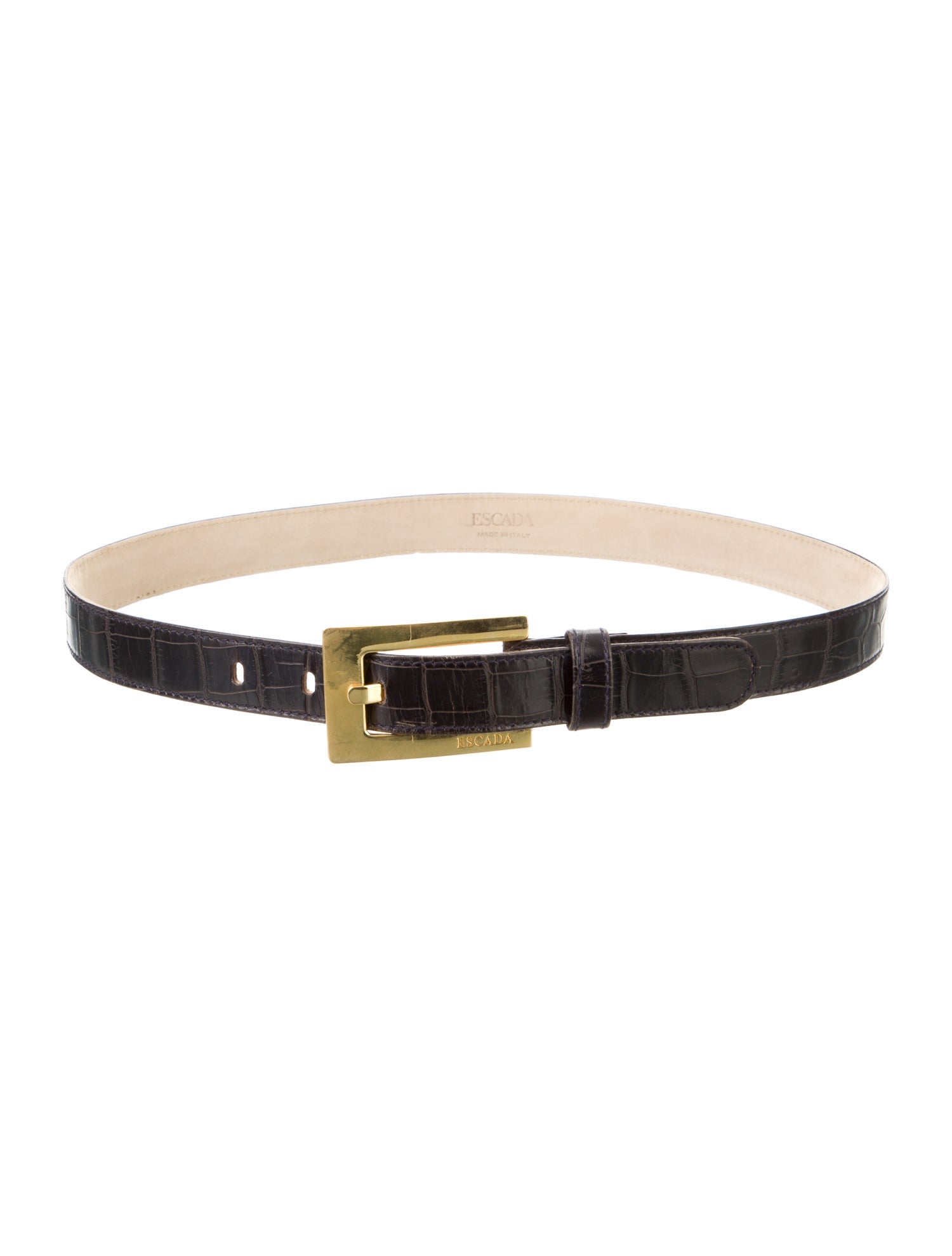 Escada Vintage Skinny Belt
