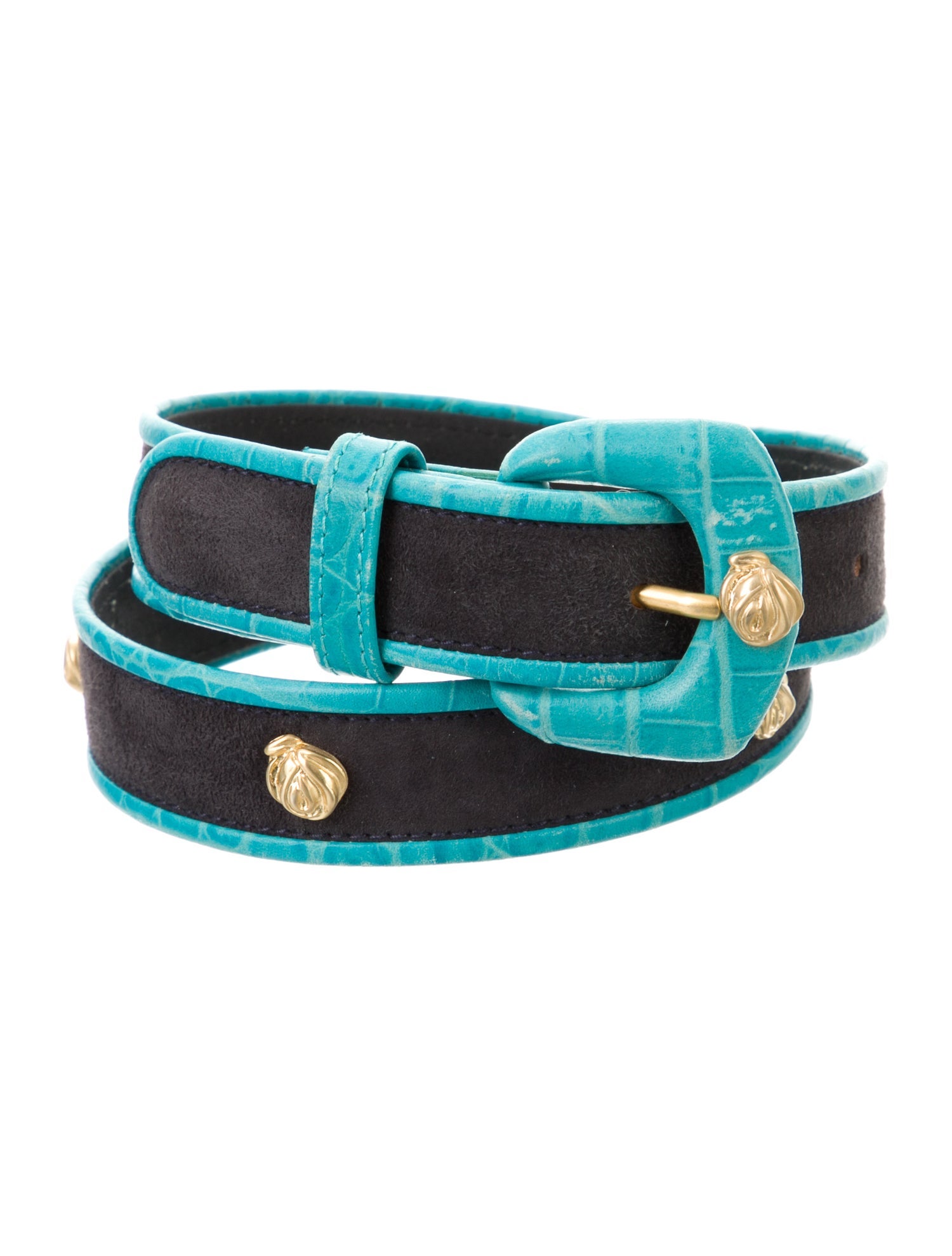 Escada Vintage Suede Waist Belt