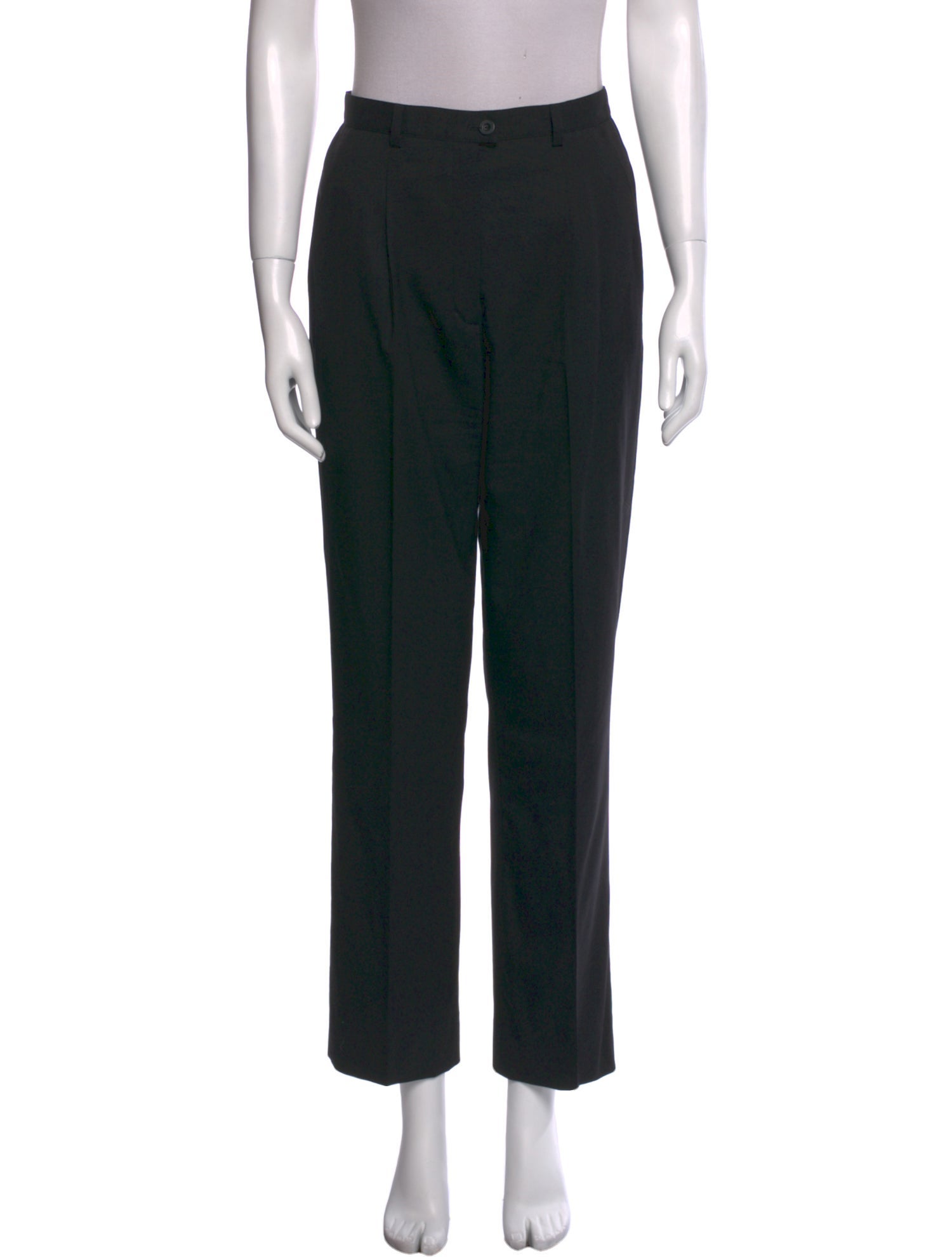 Escada Wool Straight Leg Pants